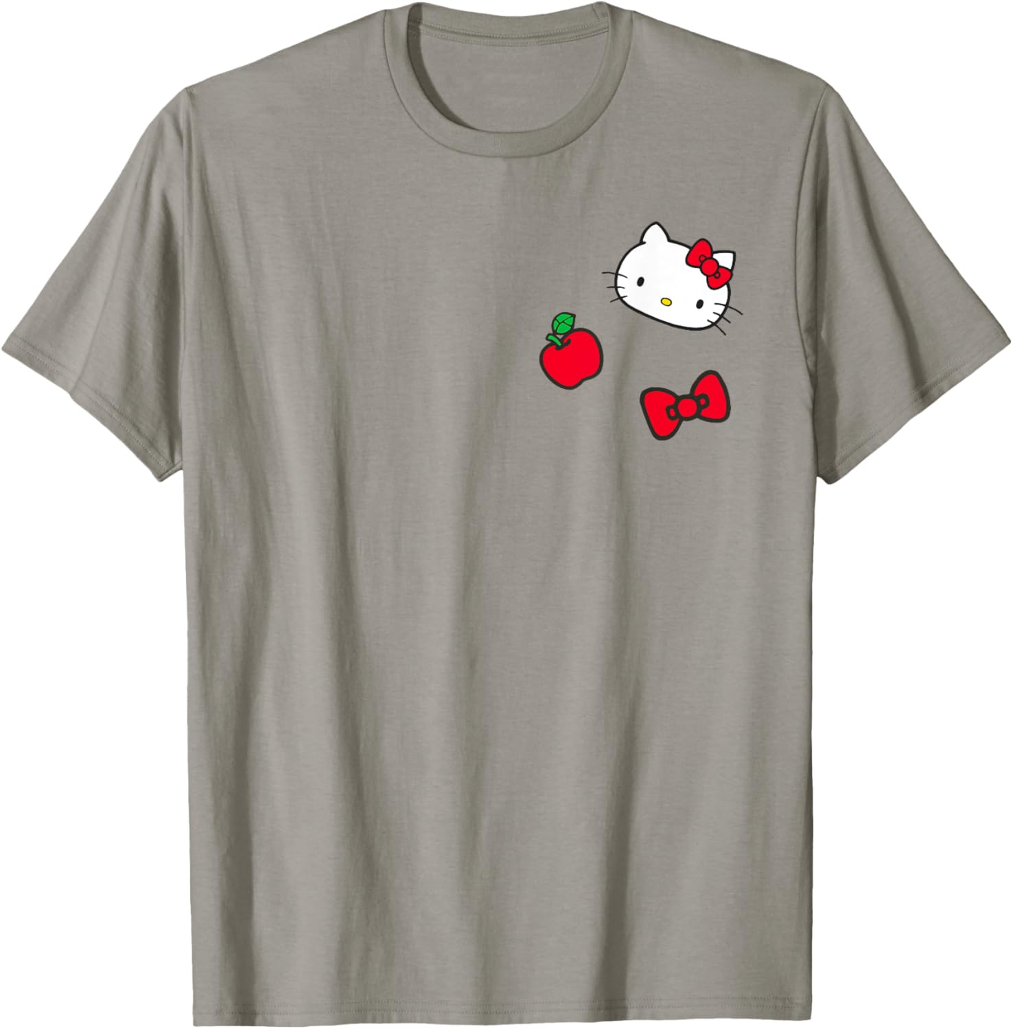 Retro Hello Kitty Patches T-Shirt for Trendy Style and Cute Outfits - 8