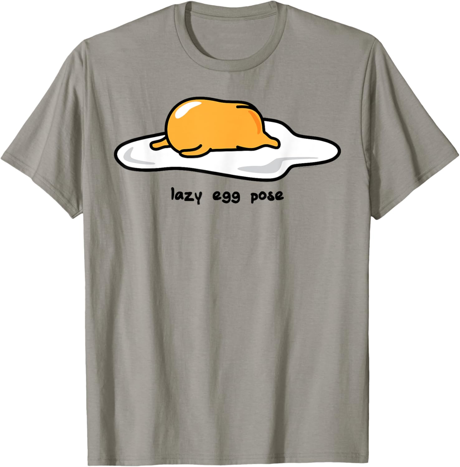Gudetama Lazy Egg Yoga Pose T-Shirt for Fun and Comfort Lovers - 21