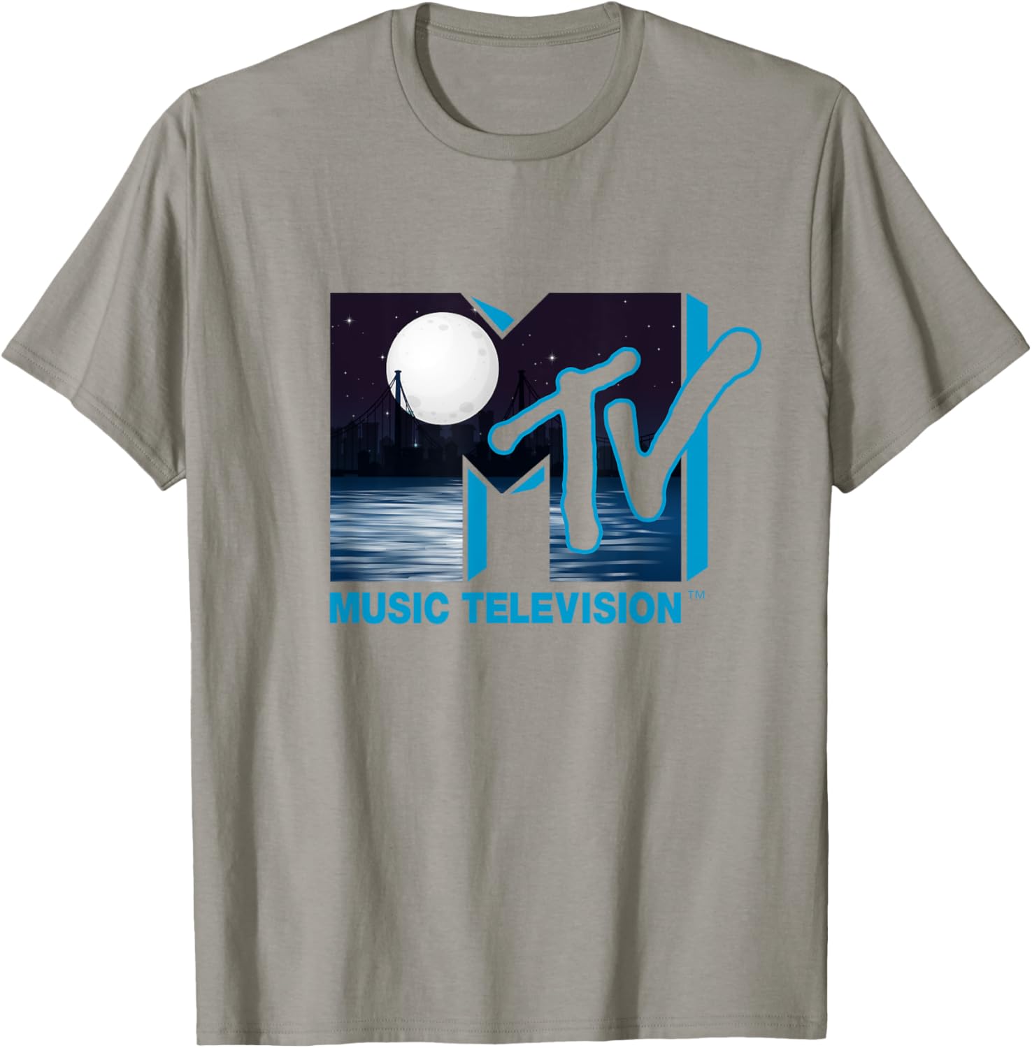 Mademark x MTV Full Moon City Logo T-Shirt - Stylish Graphic Tee - 6