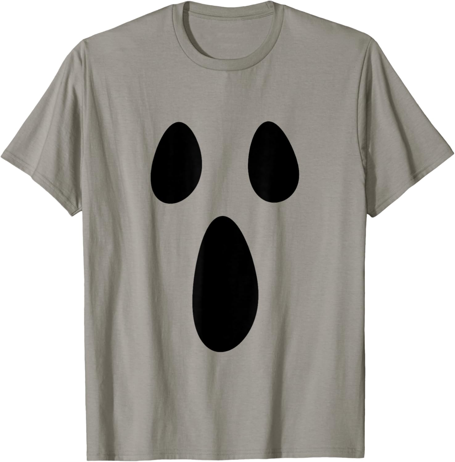 Ghost Silly Face Spooky Halloween Costume T-Shirt for Fun Celebrations - 2