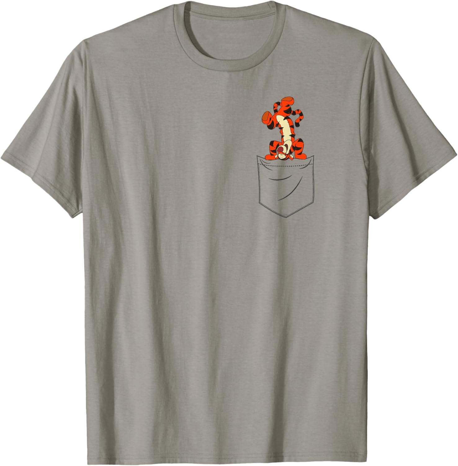 Adorable Disney Tigger in My Pocket T-Shirt for Kids and Adults - 1