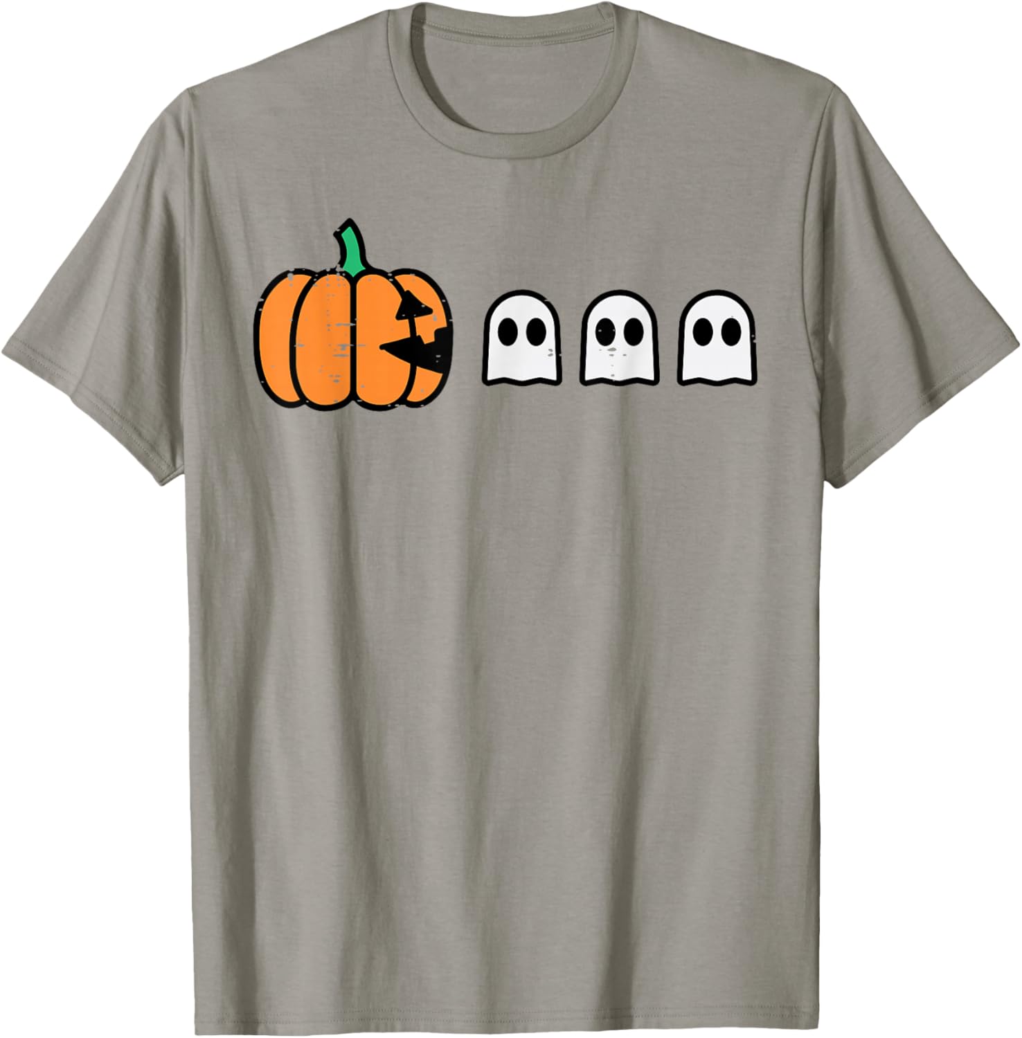 Halloween Gamer Pumpkin Ghost T-Shirt for Men Boys and Kids - 22