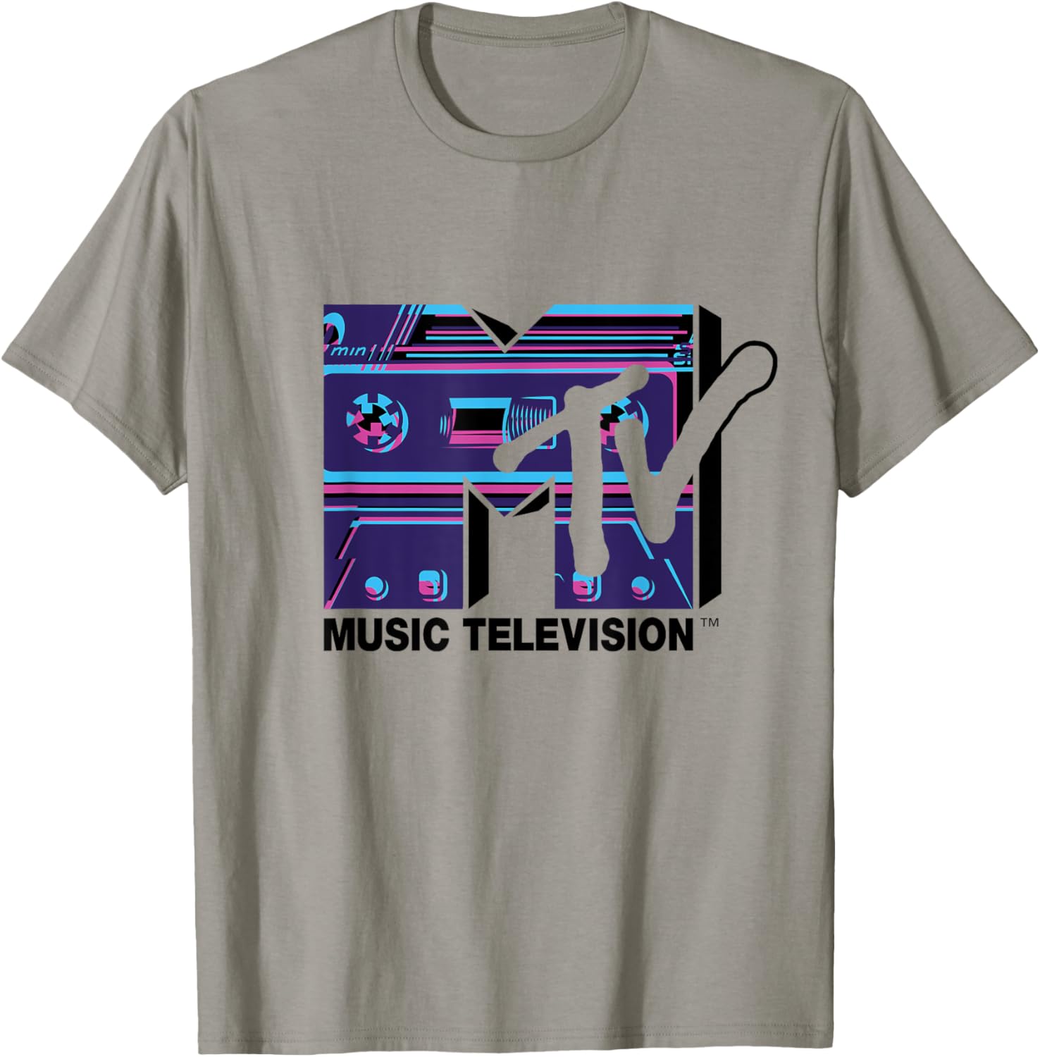 Mademark x MTV Funky Audio Tape Logo T-Shirt for Trendy Style - 4