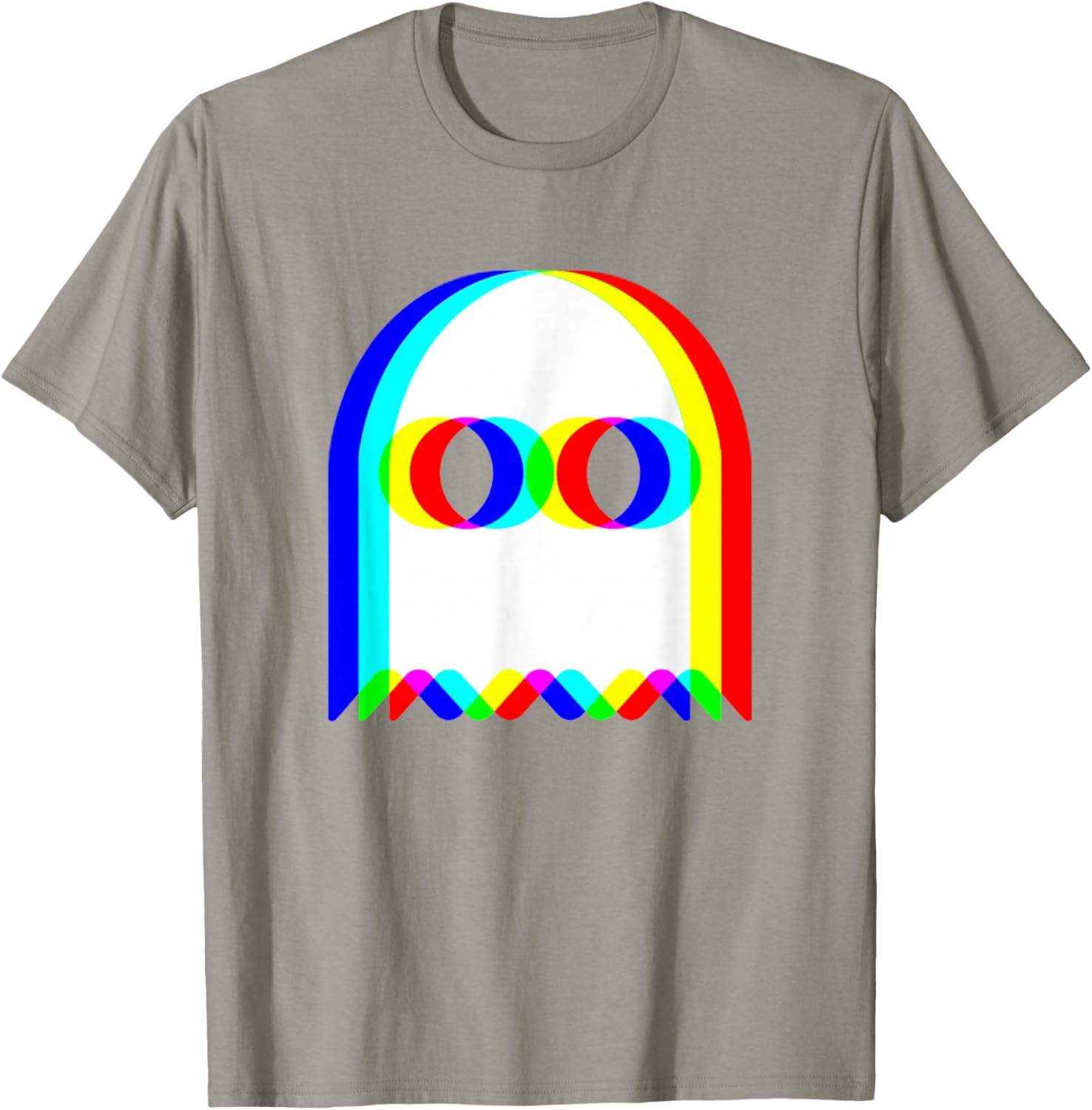 Funny Trippy Ghost Halloween T-Shirt for EDM Rave Party Fun - 12