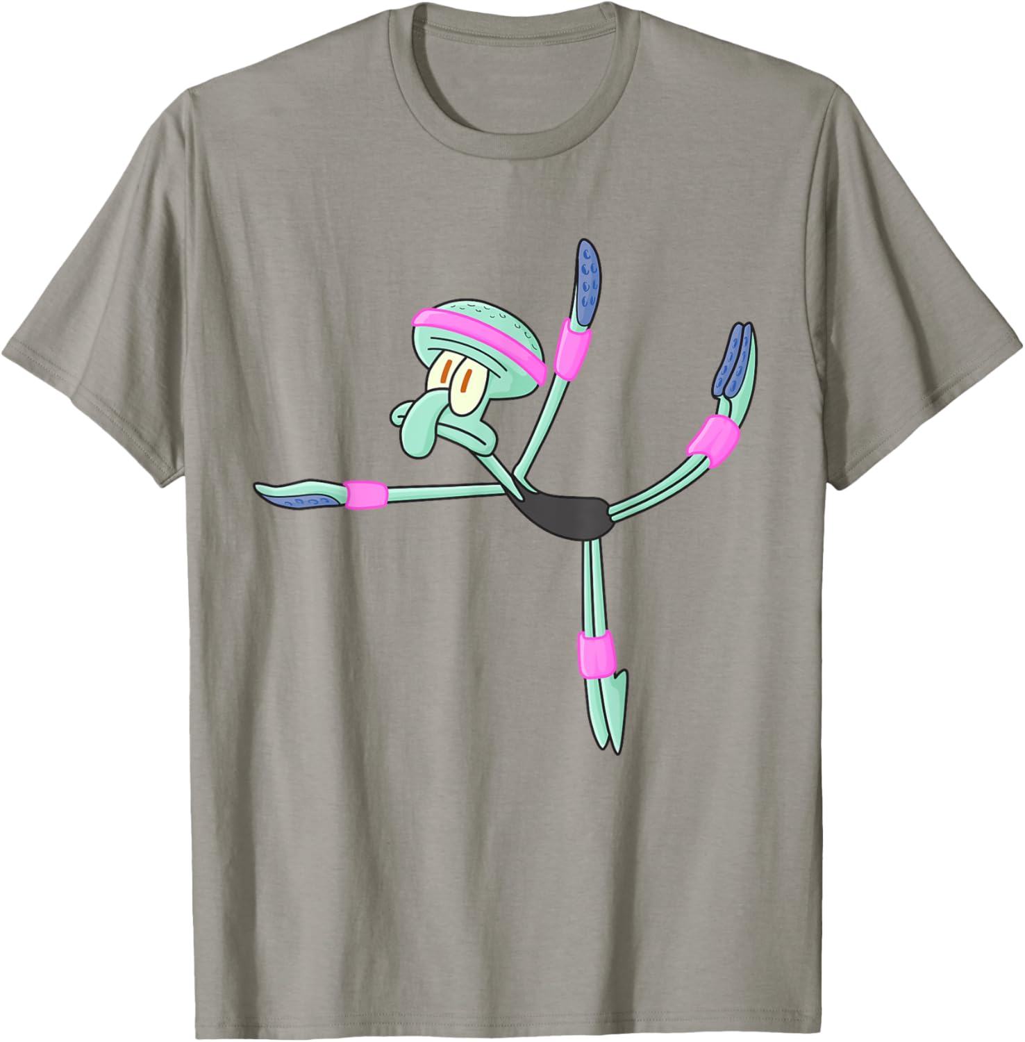 Mademark SpongeBob Squidward Ballerina T-Shirt for Fun Fashion Lovers - 8