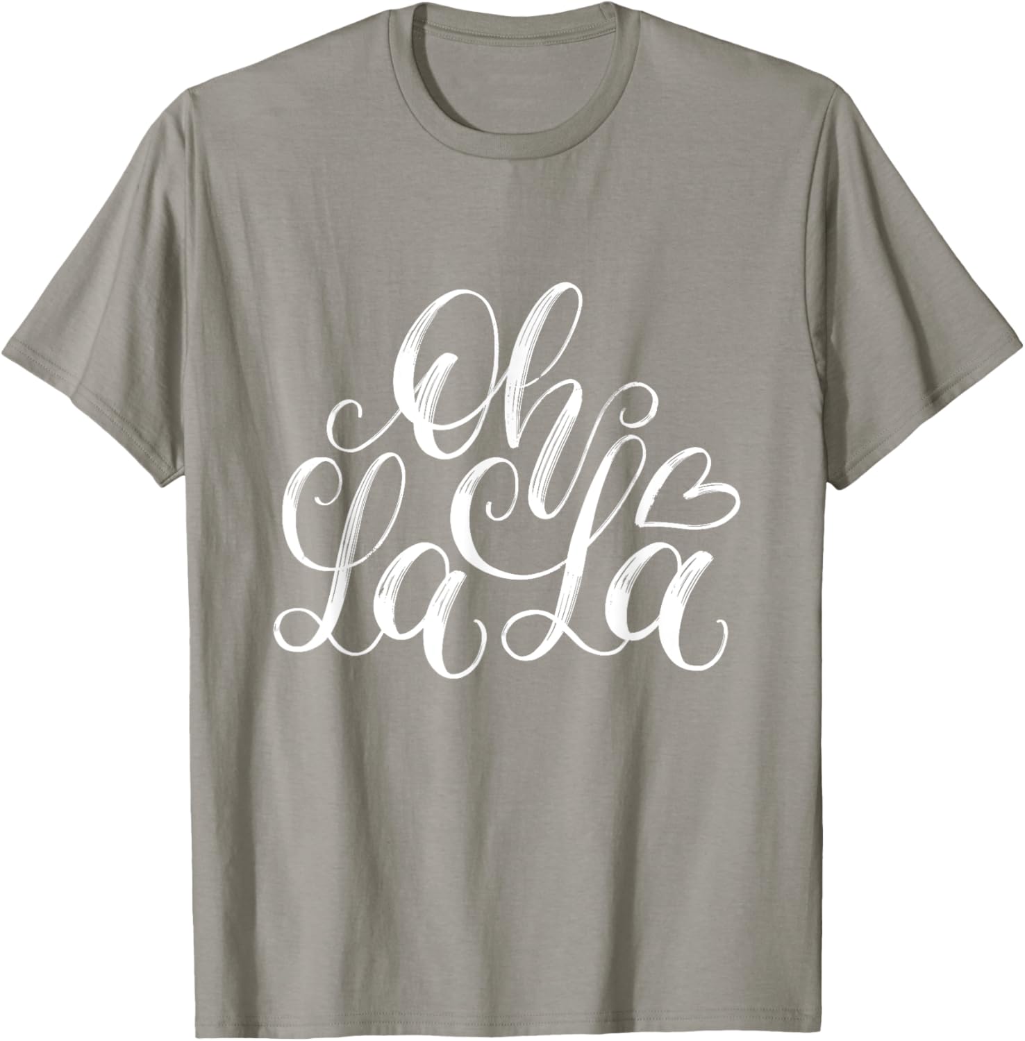 Oh La La French Novelty Graphic Tees Stylish T-Shirt for Fun Fashion - 12