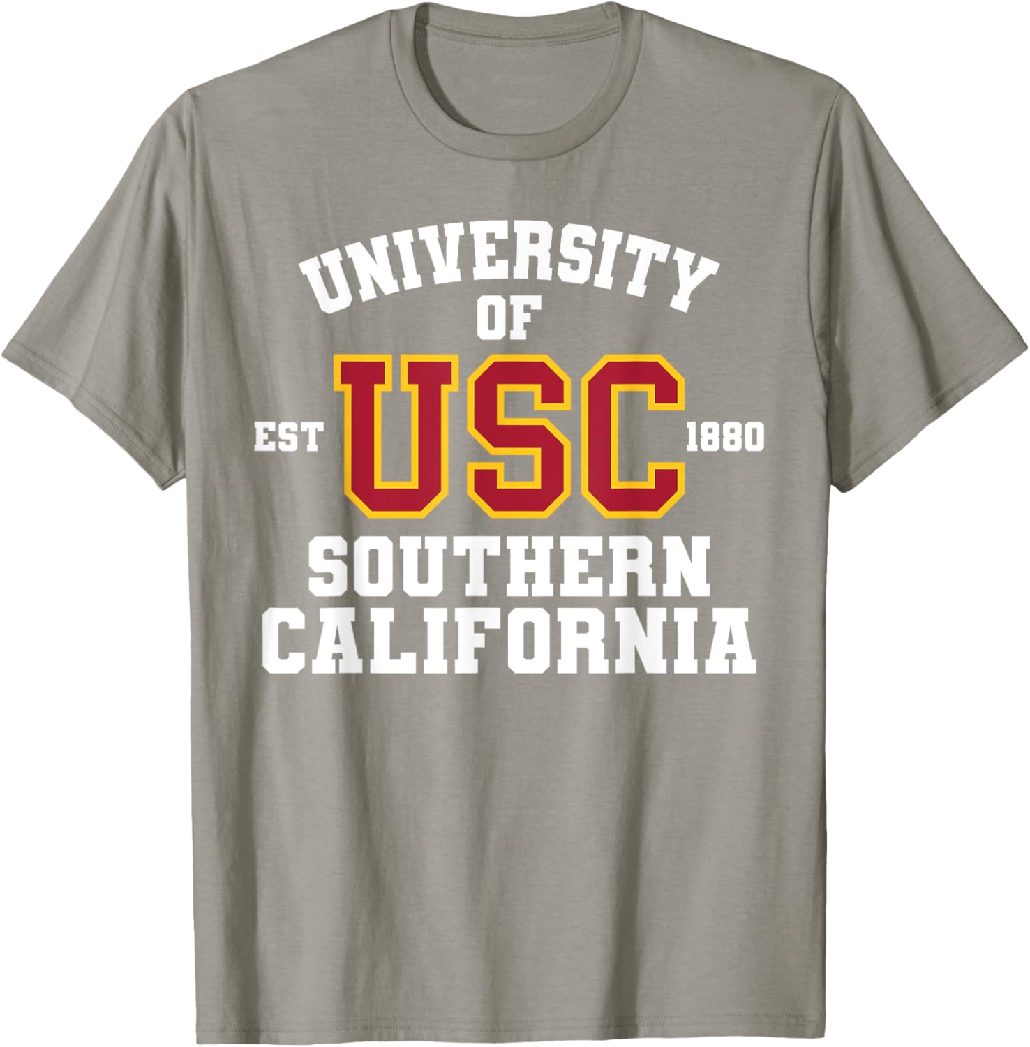 USC Established 1880 University of Southern California T-Shirt for Fans - 8