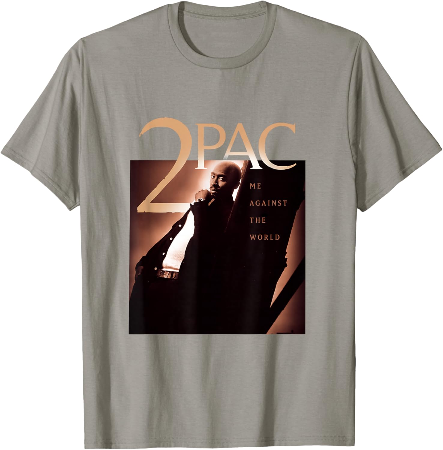 Tupac Shakur Me Against The World Unisex Black Cotton T-Shirt Small - 4
