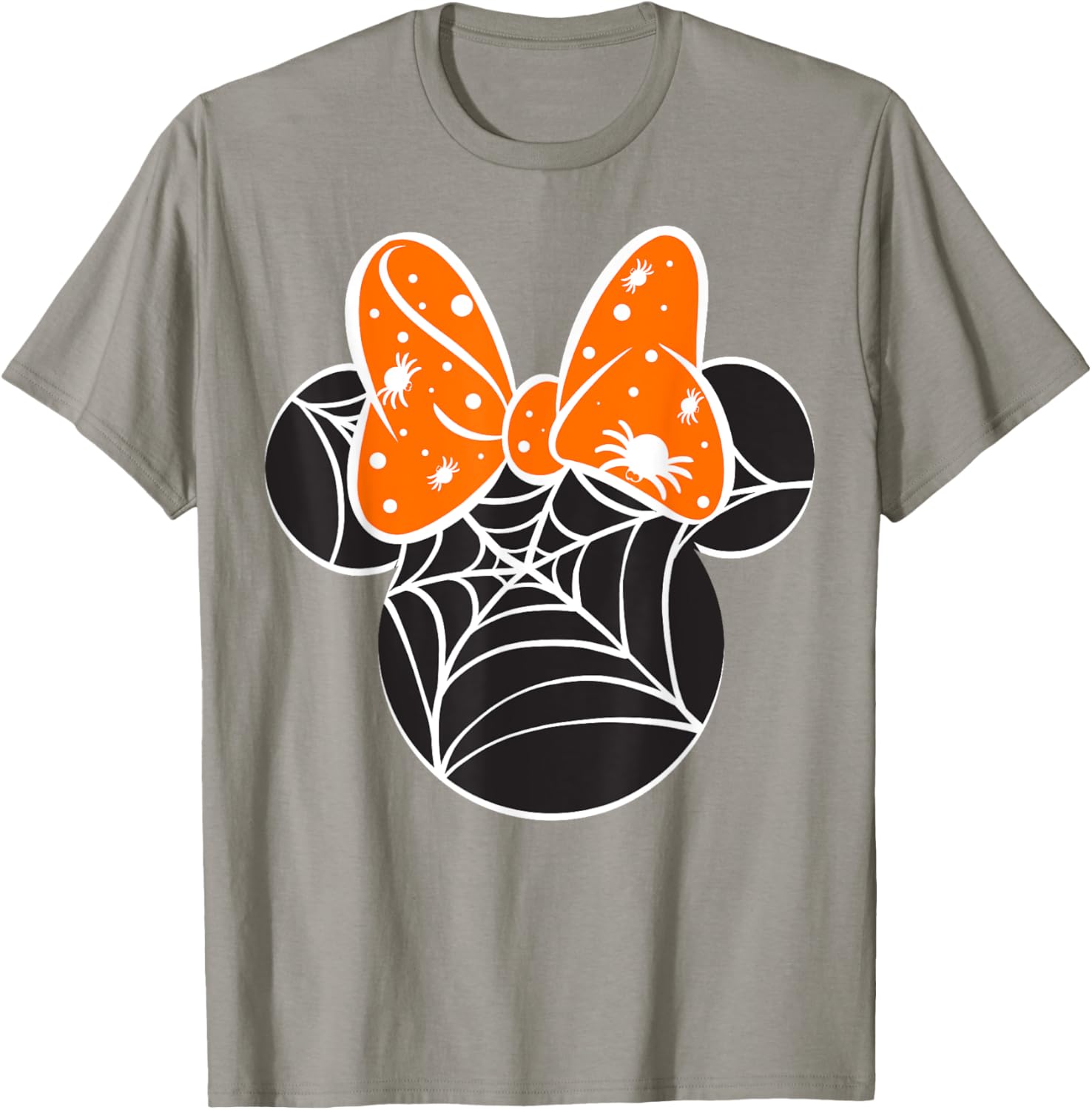 Disney Mickey and Friends Halloween Minnie Spider Web Logo T-Shirt - 15