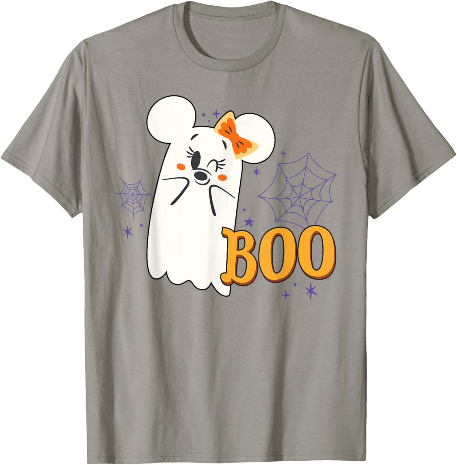 Adorable Disney Minnie Mouse Ghost Halloween T-Shirt for Kids - 3