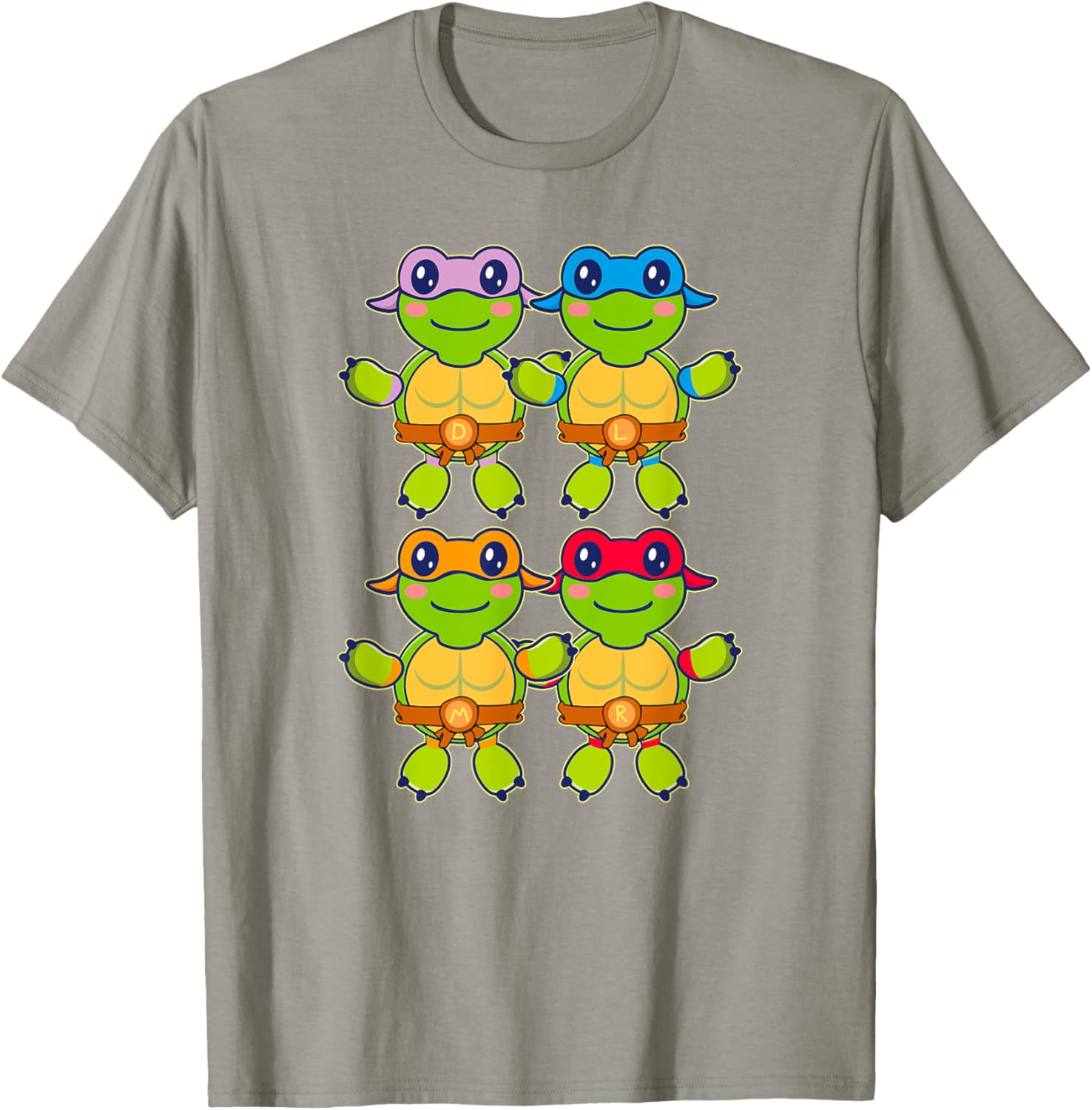 Cute TMNT Babies T-Shirt for Kids by Mademark - Stylish Fun Apparel - 3