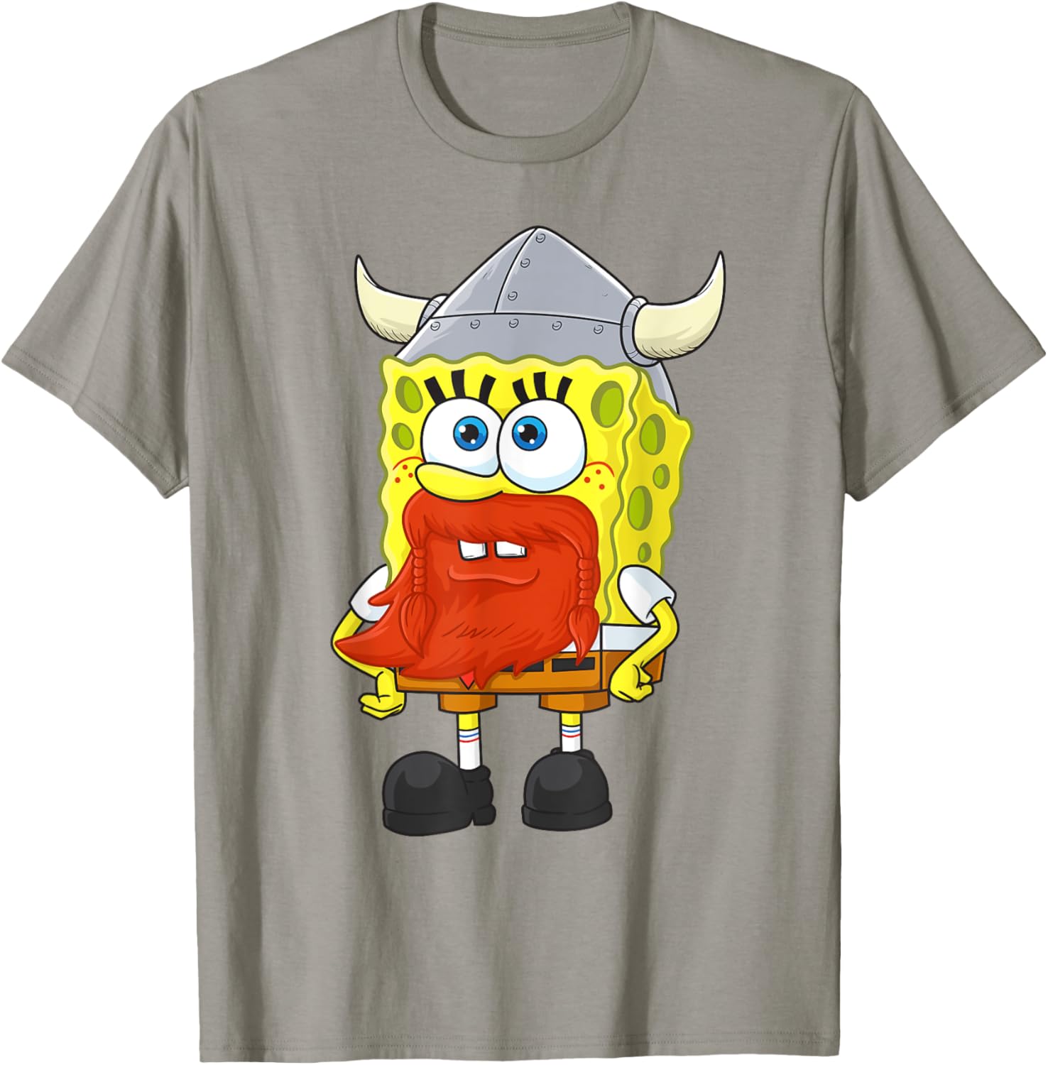 Mademark SpongeBob Happy Leif Erikson Day T-Shirt for Fun Celebrations - 23