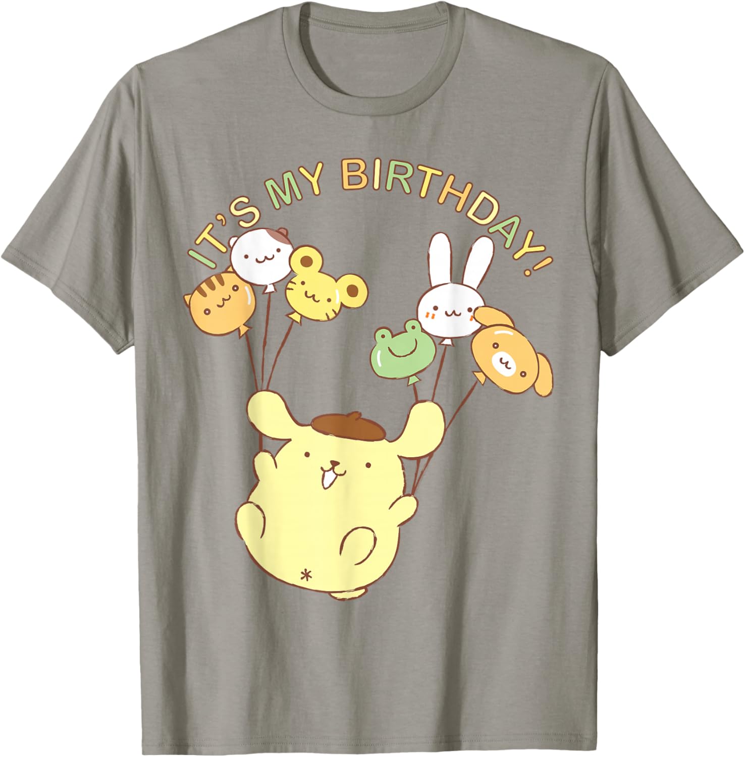Pompompurin It's My Birthday T-Shirt Cute Design for Celebrations - 5