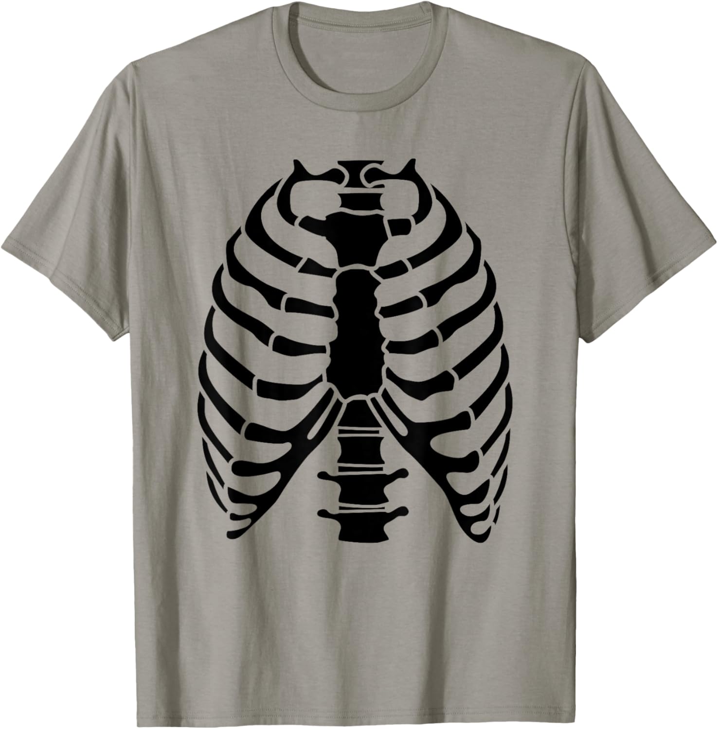Skeleton Rib Cage Halloween Costume T-Shirt for Fun Celebrations - 6