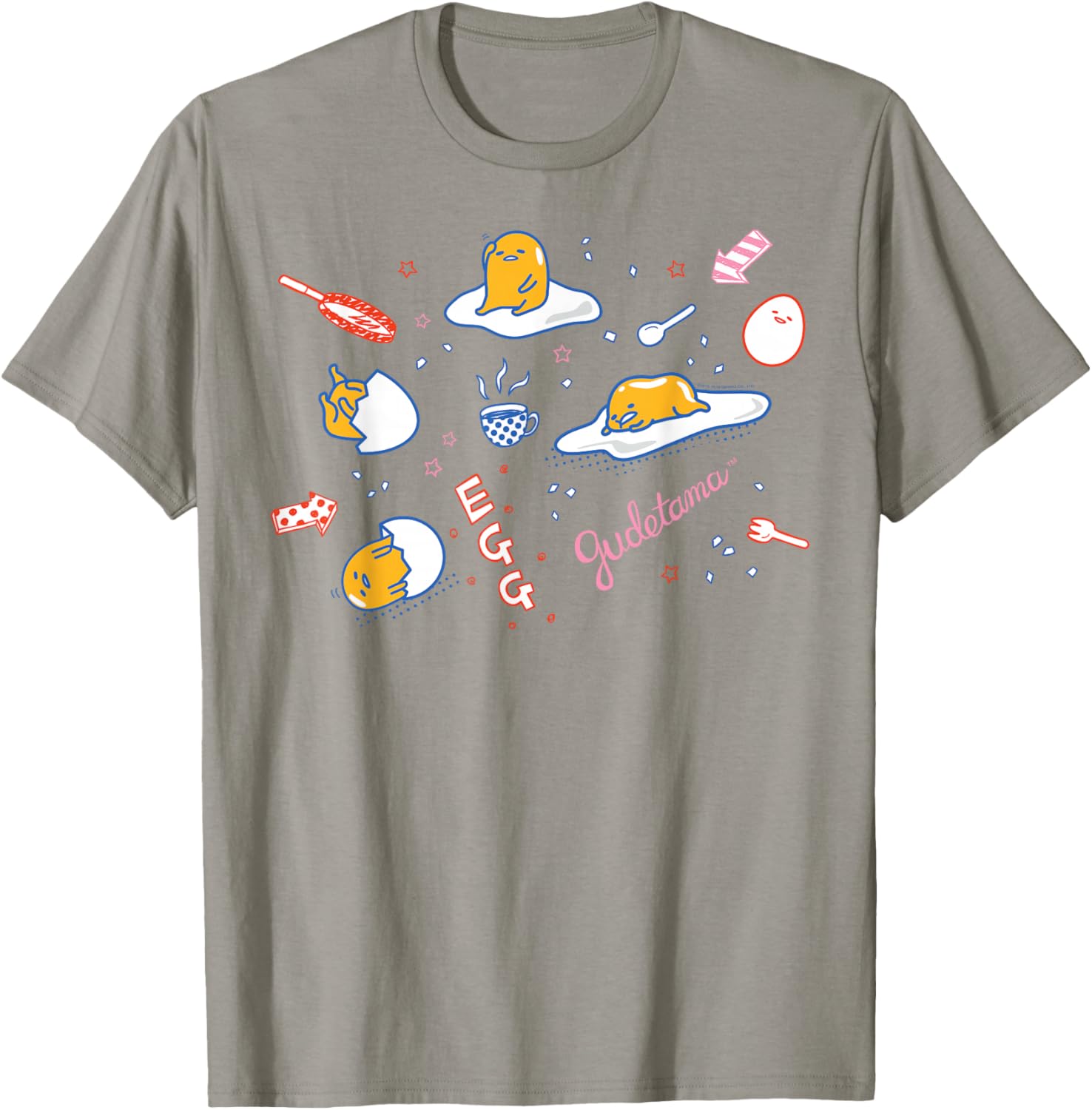 Gudetama Doodle T-Shirt Cute & Comfy for Fans of Lazy Egg Design - 16