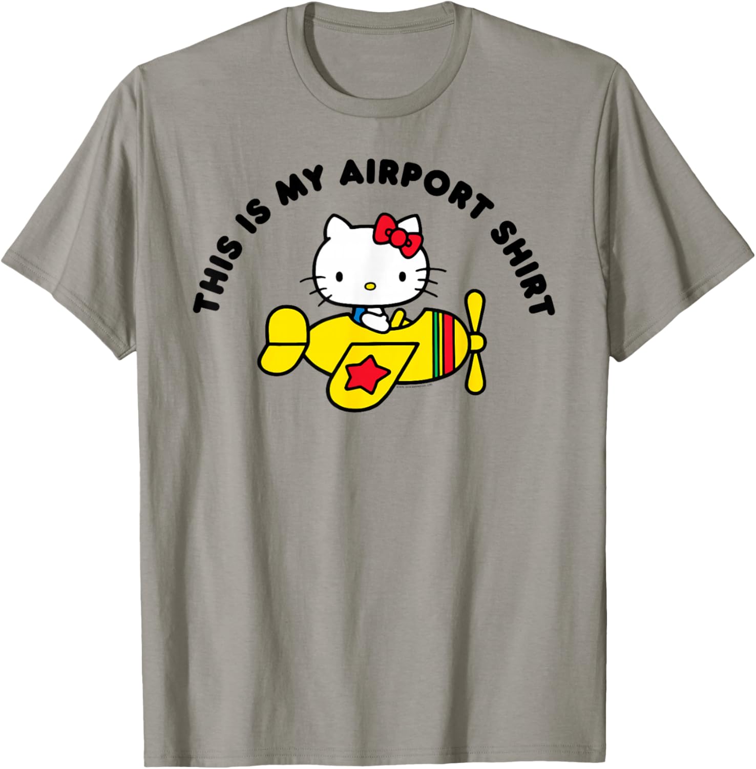 Hello Kitty Airport Tee Shirt Cute Graphic Top for Fans and Travel Lovers - 13