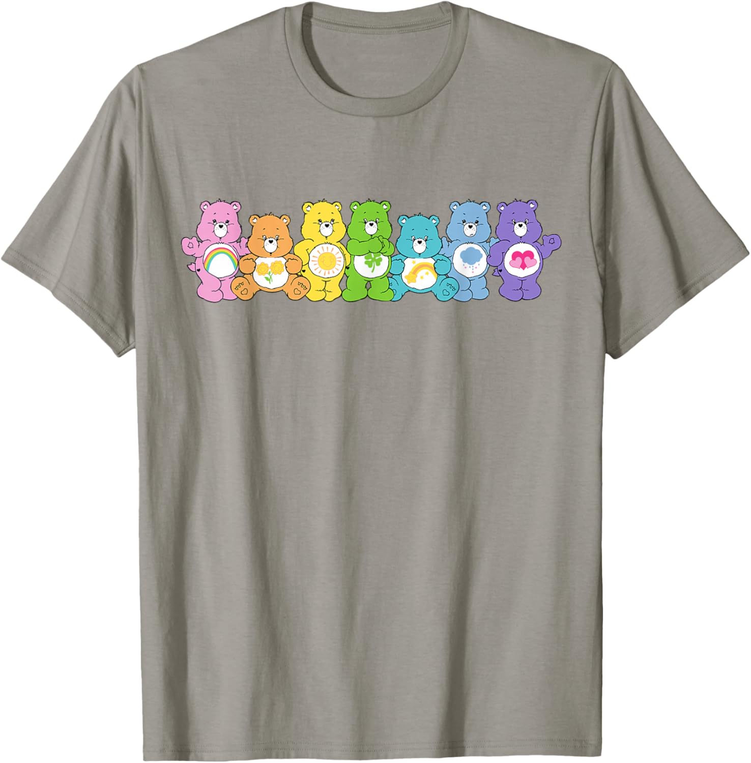Care Bears Rainbow Kingdom Original Bears T-Shirt for Kids and Adults - 7