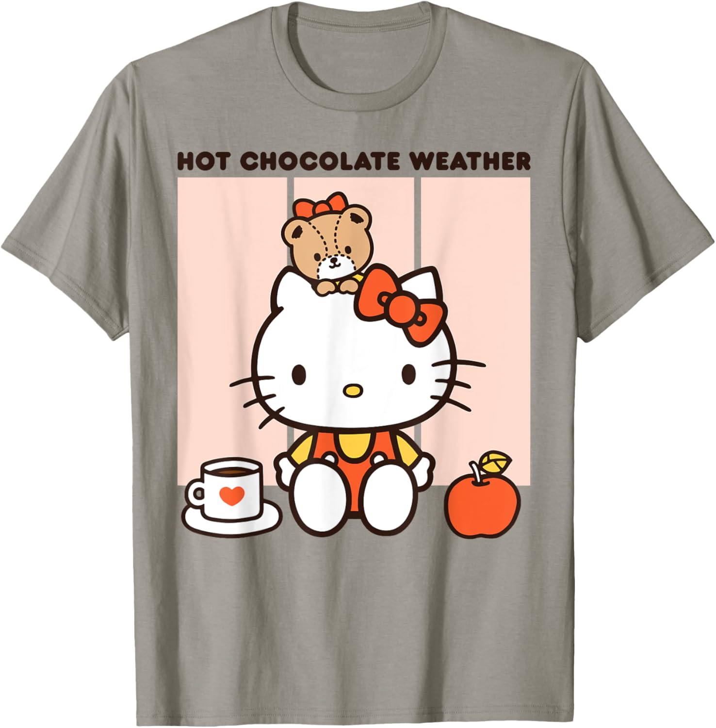 Hello Kitty Hot Chocolate Weather T-Shirt for Cozy Winter Style - 10