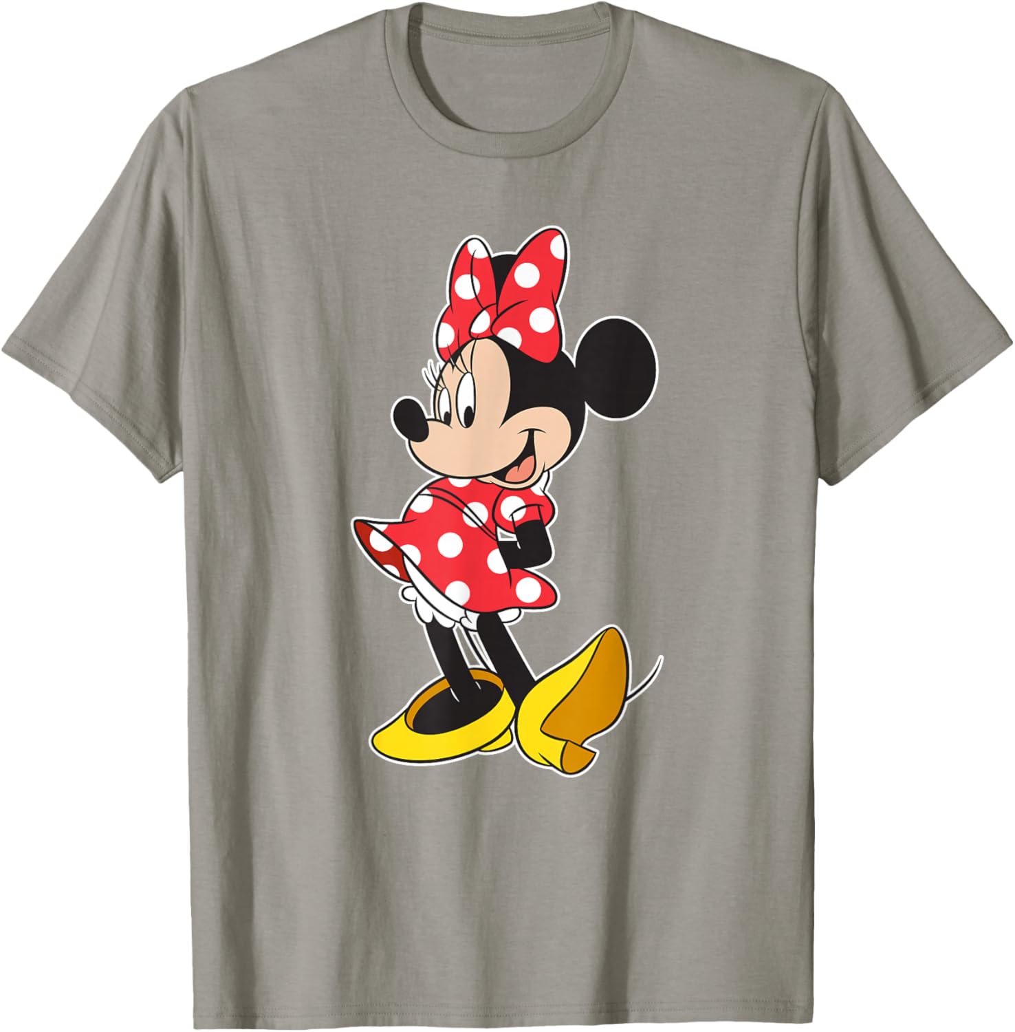 Cute Disney Minnie Mouse Classic Pose T-Shirt for Kids and Adults - 5