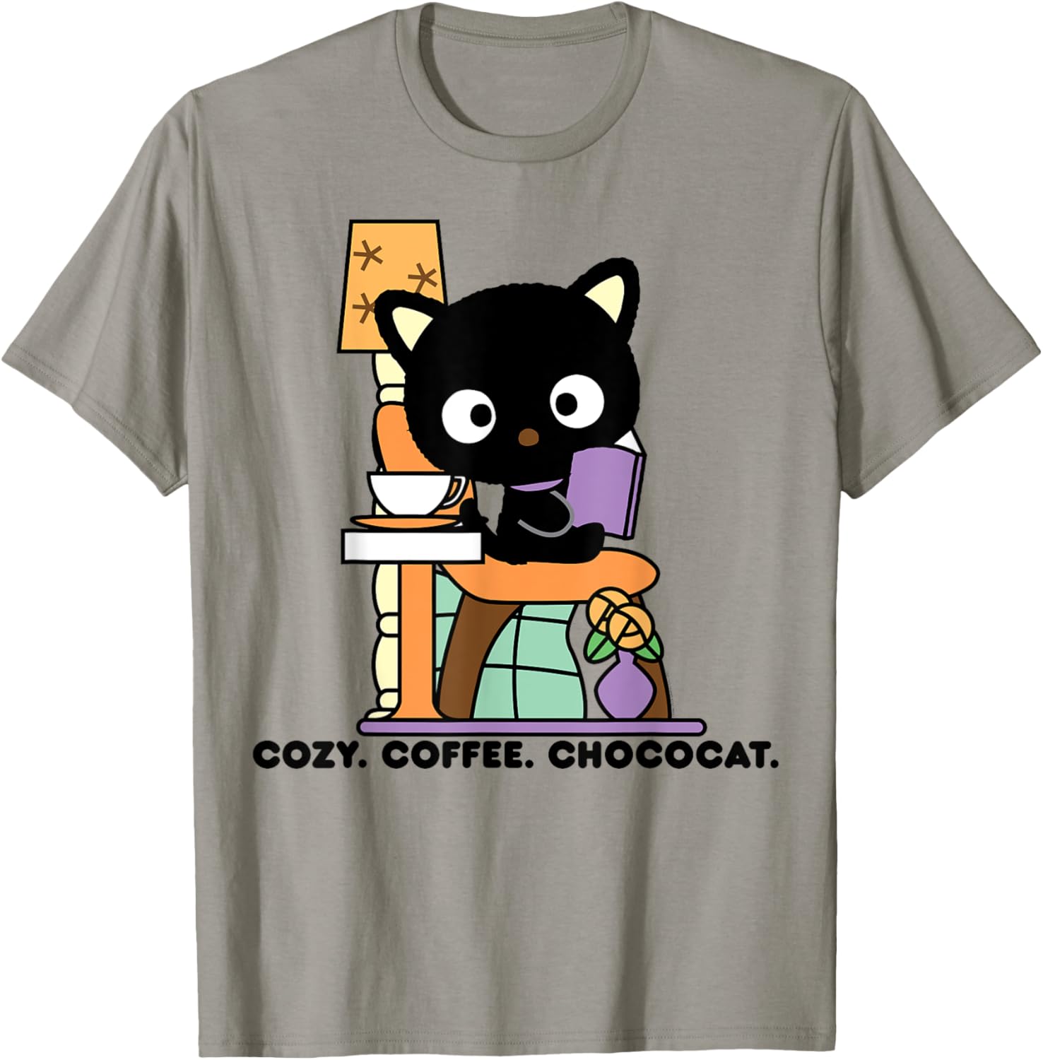Chococat Cozy Coffee Cafe T-Shirt for Everyone - Fun & Stylish Design - 14