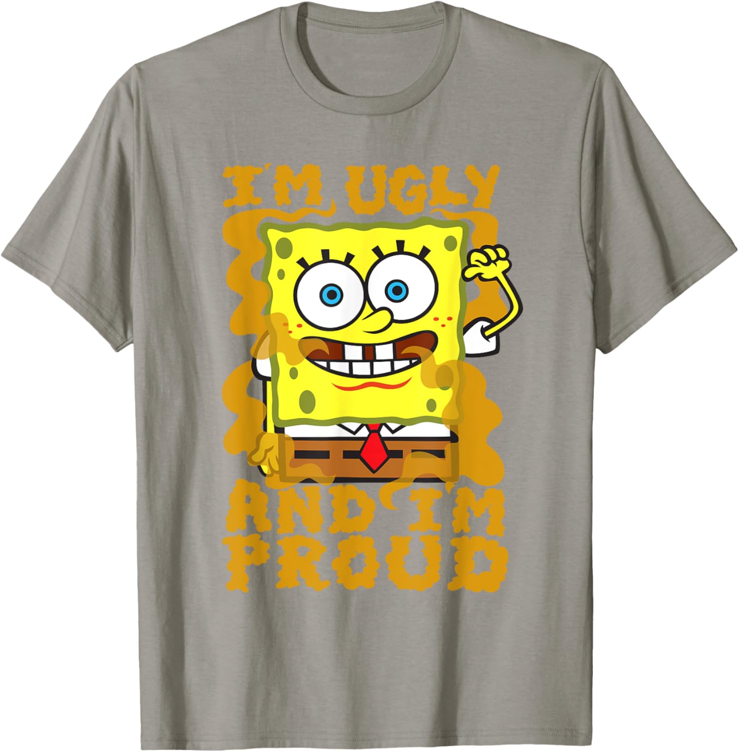 Mademark SpongeBob Im Ugly and Proud Funny T-Shirt for Men and Women - 9