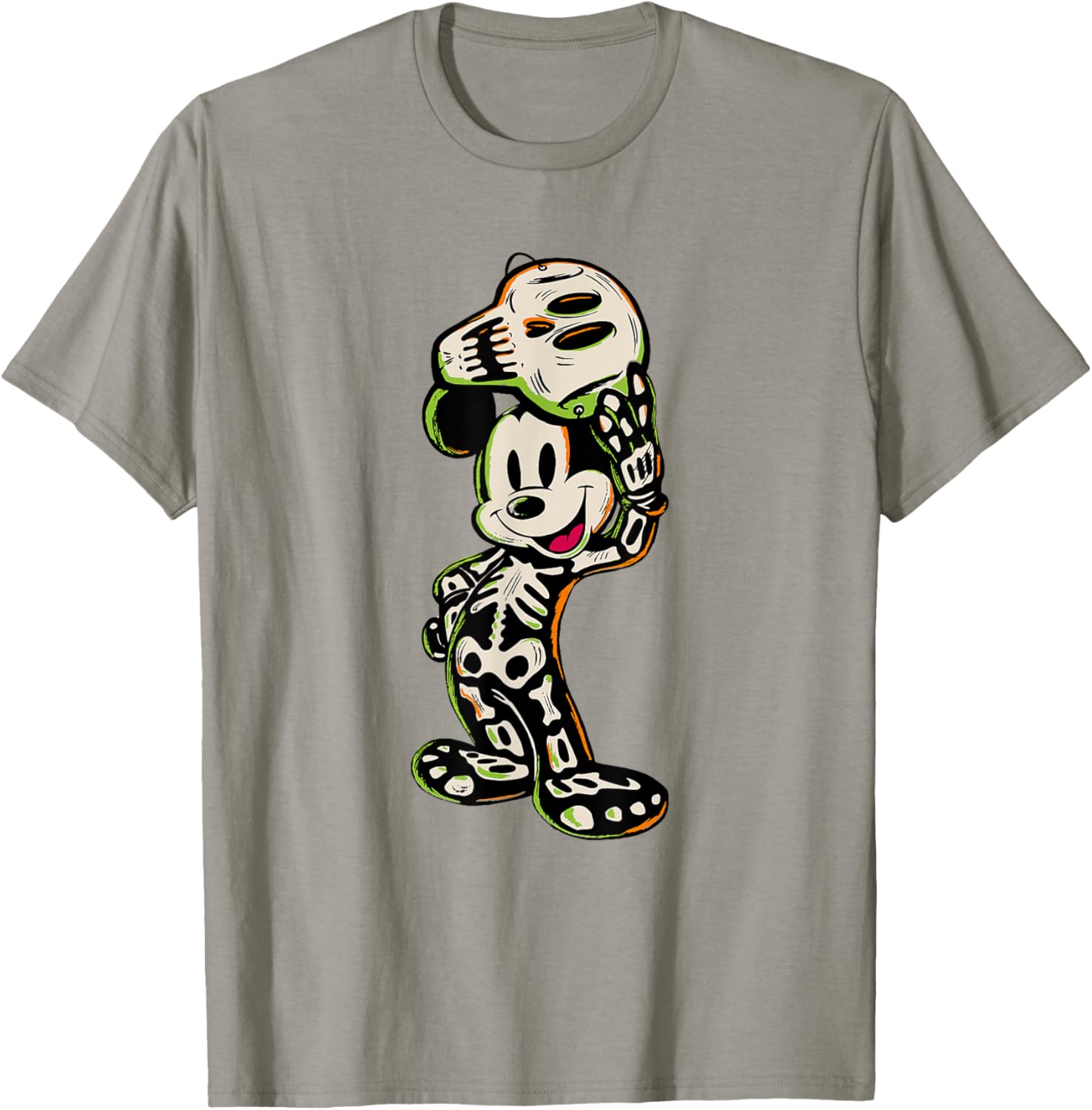 Disney Mickey Skeleton Halloween T-Shirt for Kids and Adults - 5