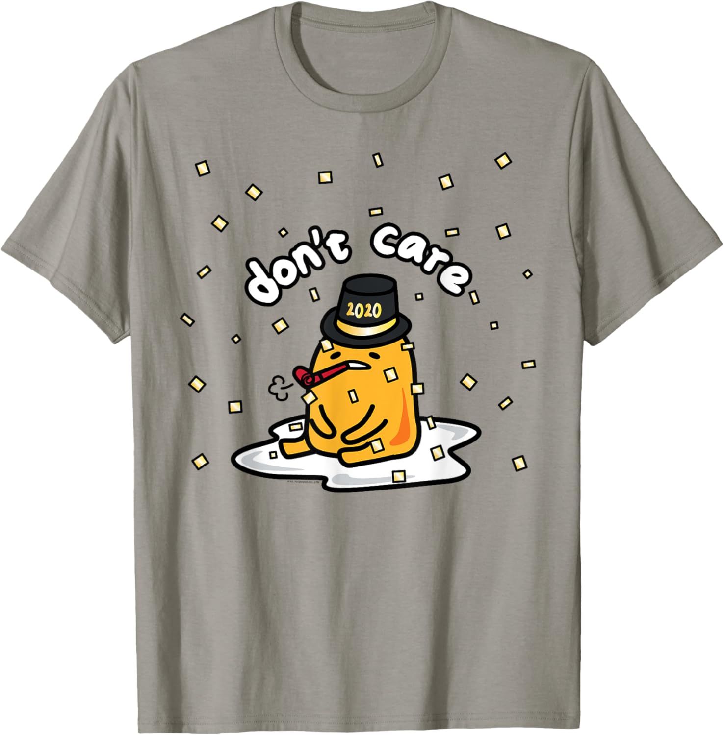 Gudetama Lazy Egg Happy New Year 2020 T-Shirt for Fun Fashion Lovers - 21