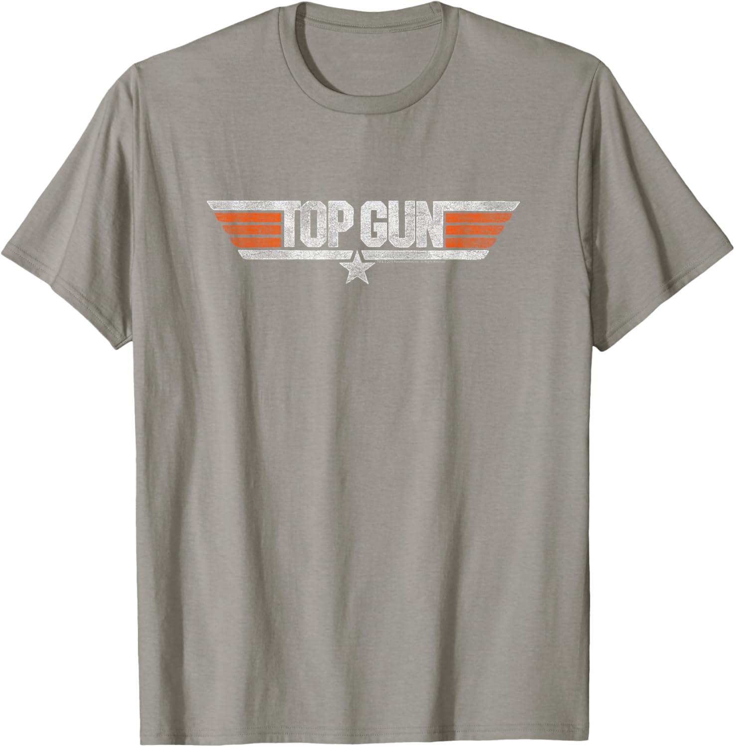 Top Gun Distressed Logo T-Shirt - Stylish Casual Tee for Fans - 2
