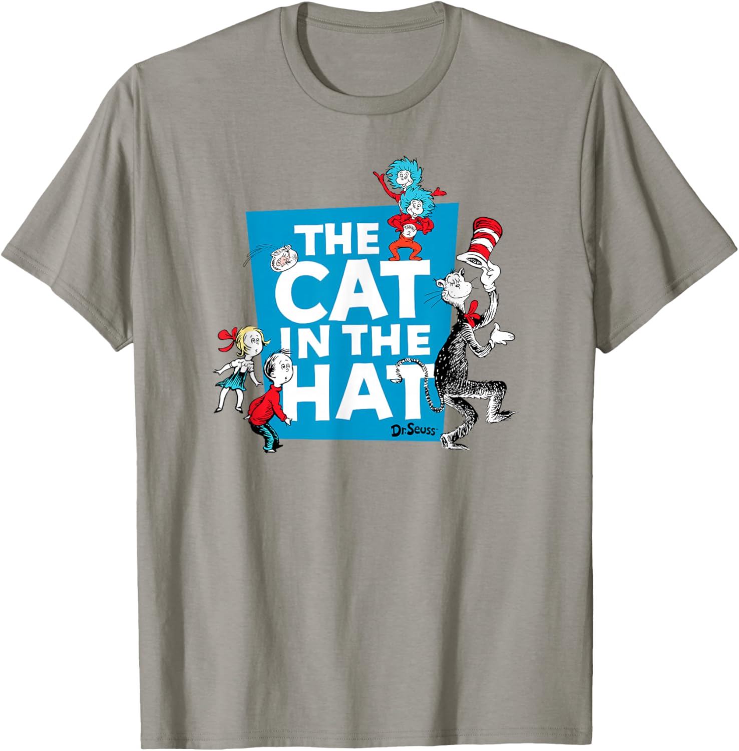 Dr. Seuss Cat in the Hat Characters T-Shirt for Kids and Adults - 6