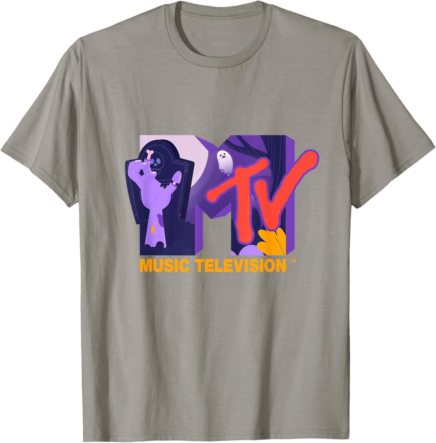 Mademark x MTV Official Logo Horror Party T-Shirt for Fun Occasions - 6