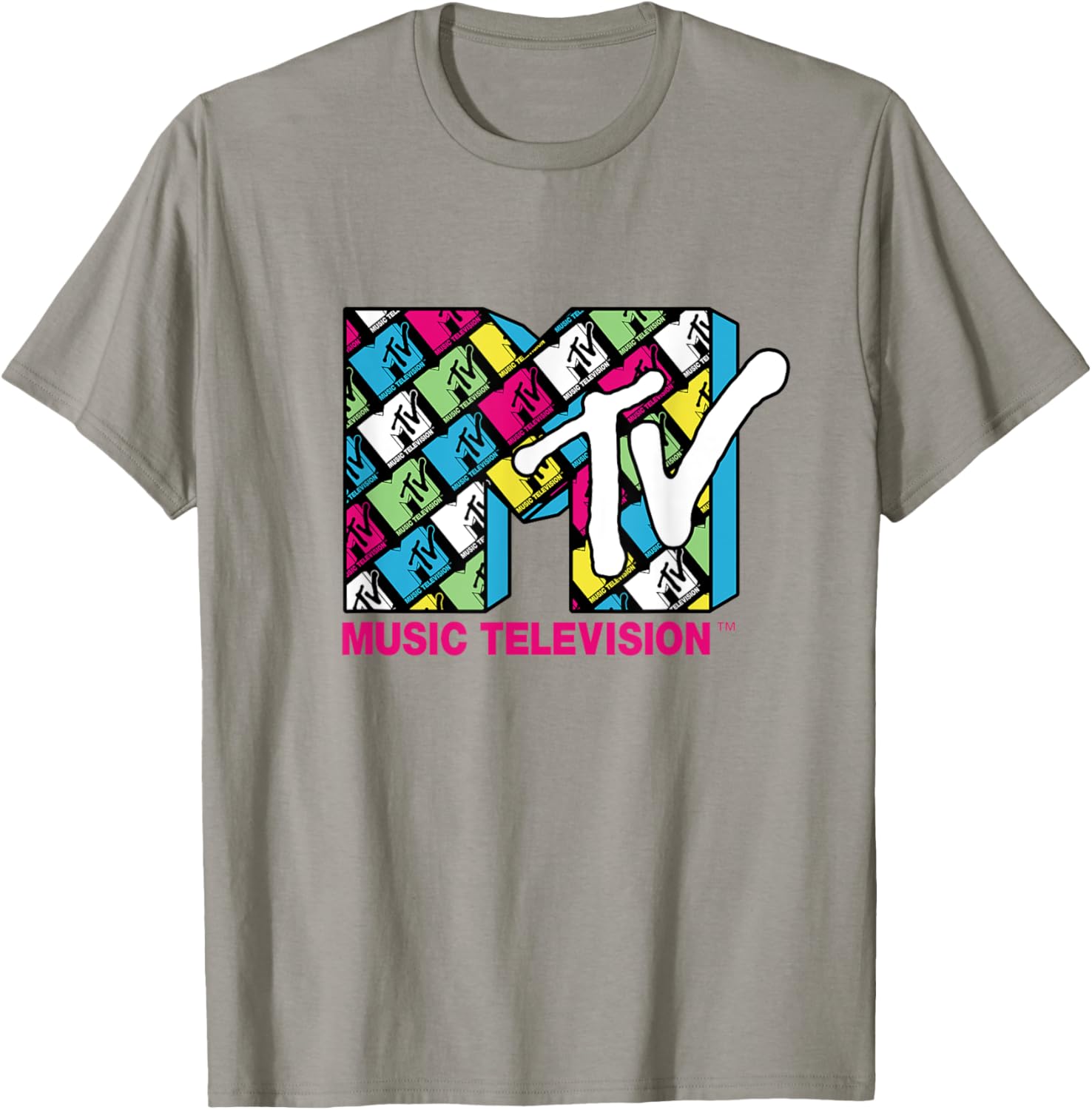 MTV Logo Colorful Mini Logos T-Shirt by Mademark - Trendy Casual Wear - 4