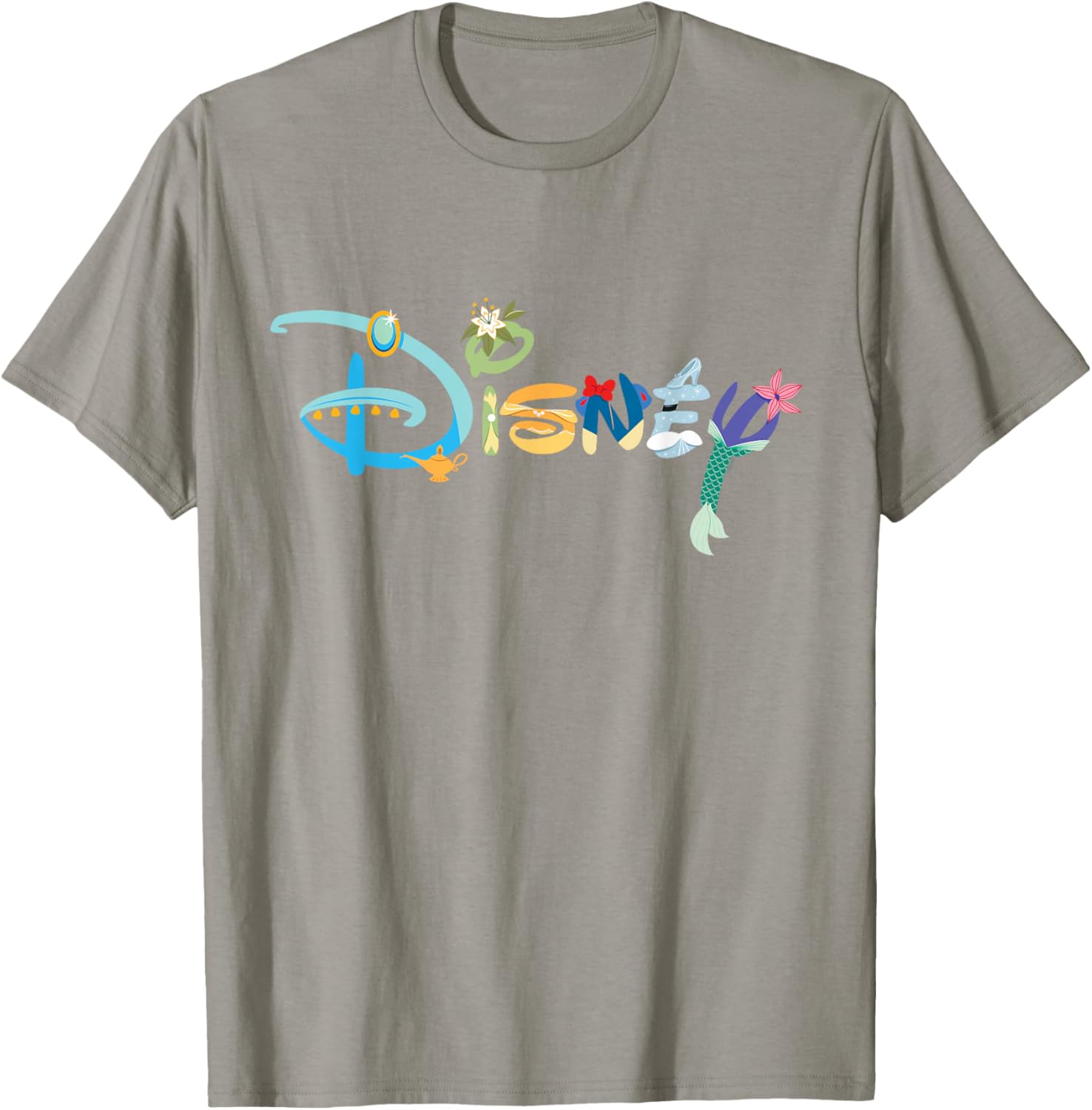 Disney Princess Classic Logo T-Shirt for Kids and Adults, Stylish Gift - 9