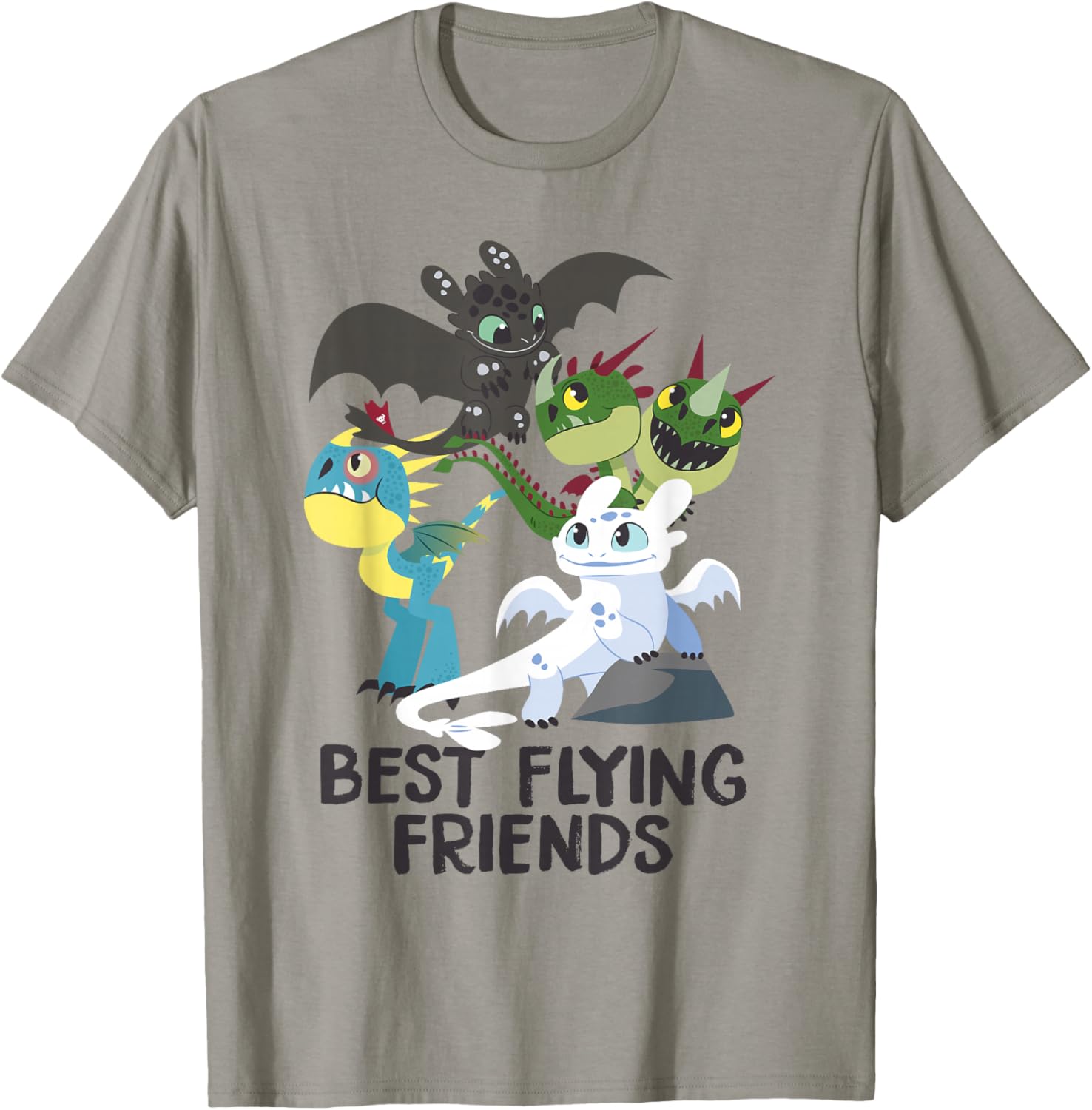 How to Train Your Dragon 3 Best Friends T-Shirt for Fans and Kids - 5