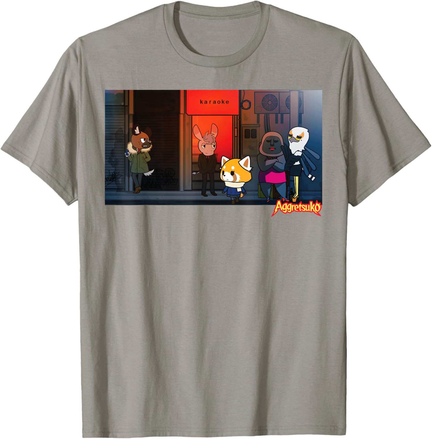 Aggretsuko Season 2 Karaoke Night T-Shirt for Fun Fashion Lovers - 12