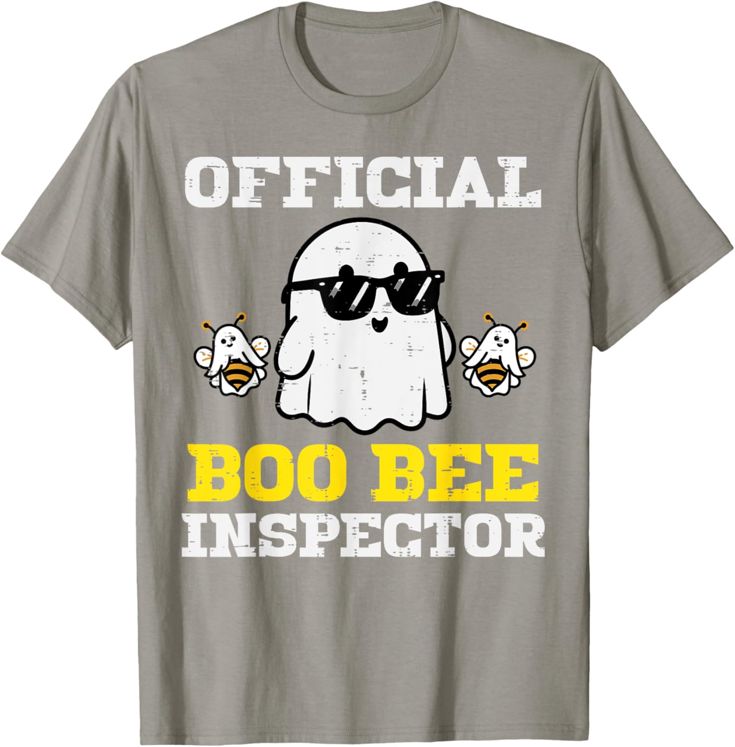 Halloween Boo Bee Inspector Funny Costume Tee for Men and Women - 18