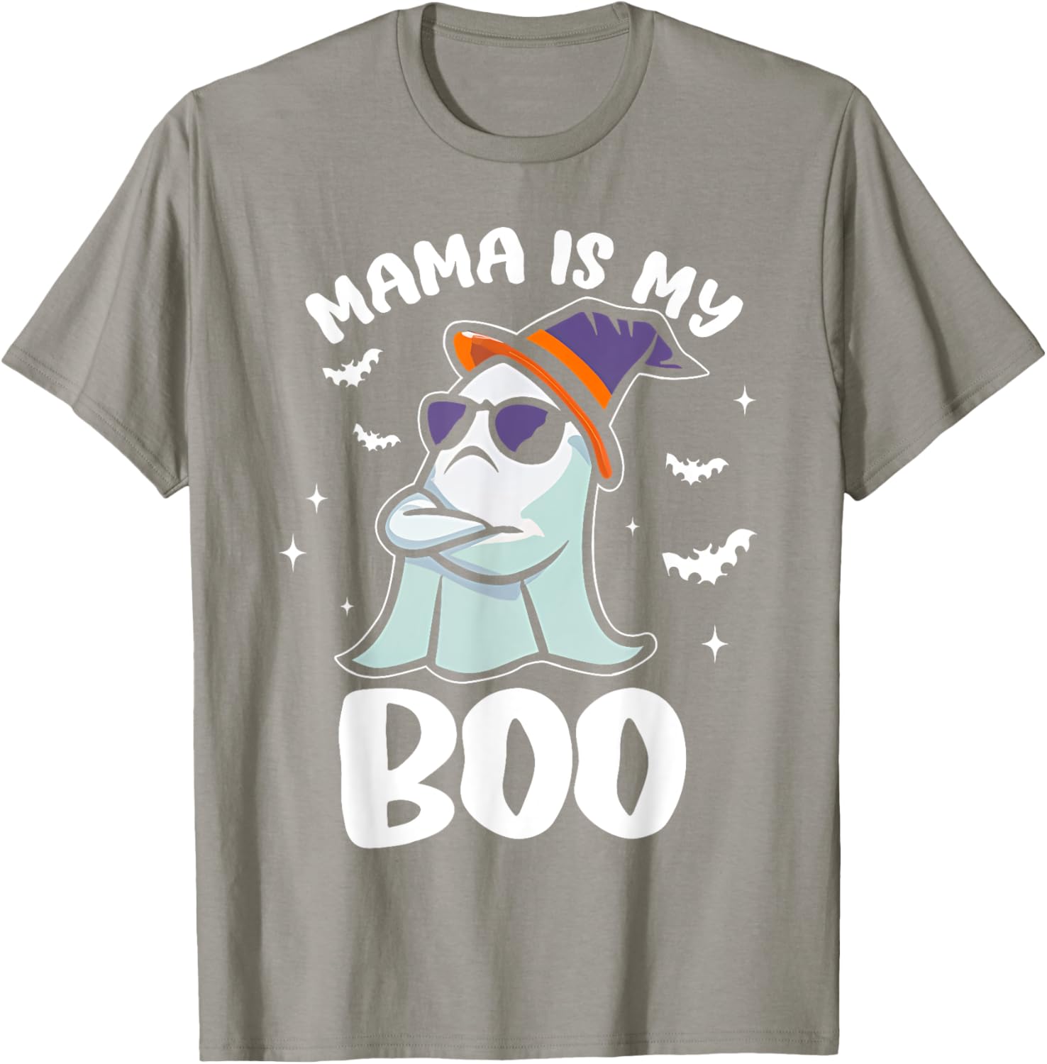 Groovy Mama Is My Boo Halloween T-Shirt for Toddlers and Kids - 5