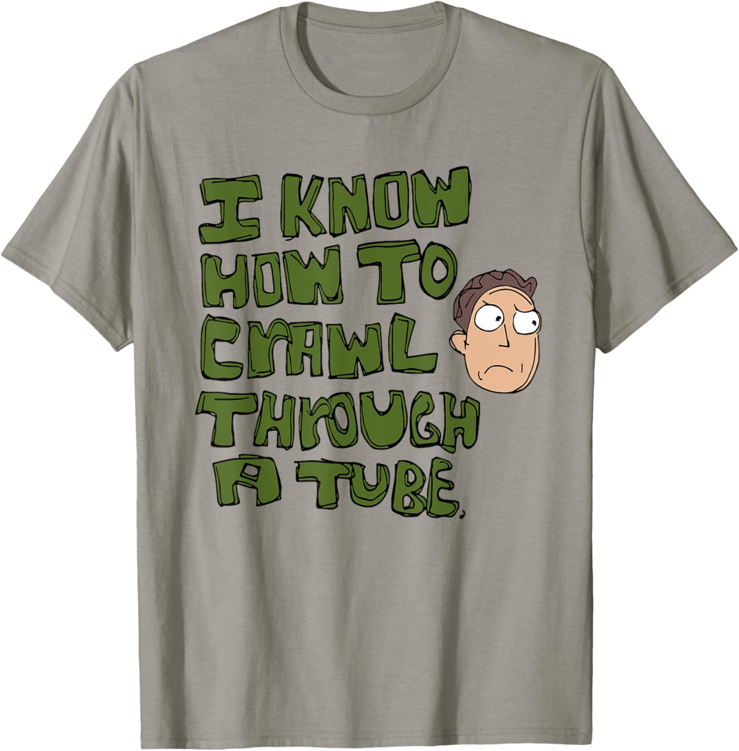Mademark x Rick and Morty I Know How To Crawl Through a Tube T-Shirt - 4