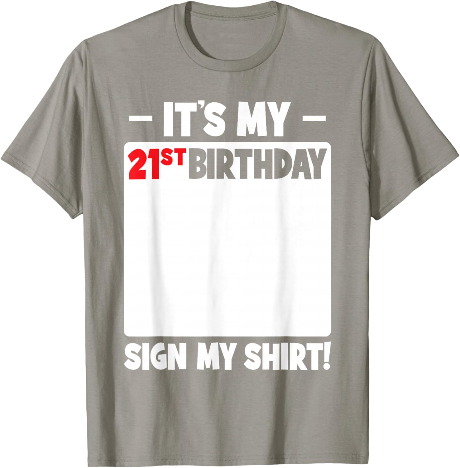 Funny 21st Birthday T-Shirt for Men and Women - Celebrate in Style - 12