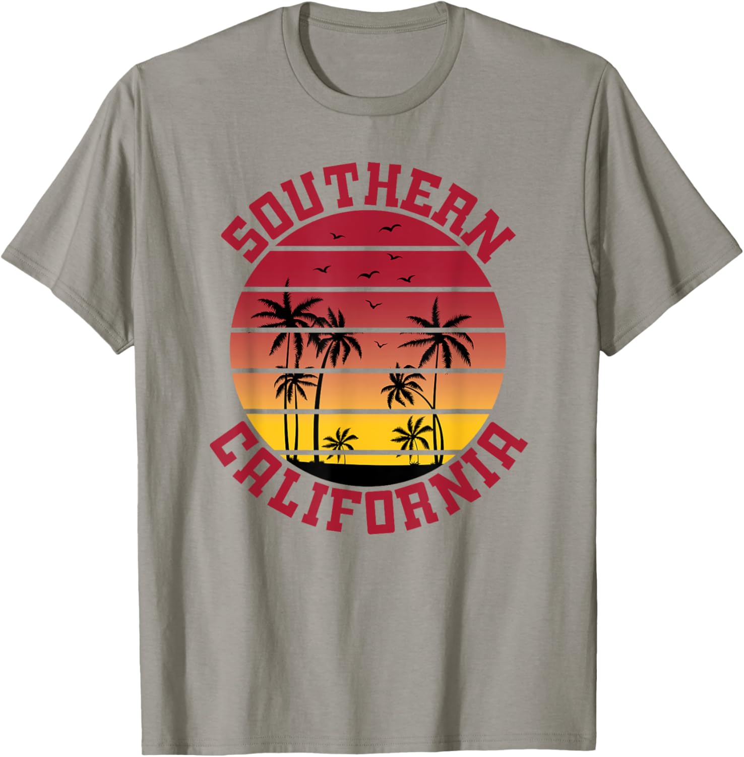 USC Southern California Palm Trees T-Shirt for Sports Fans and Outdoors - 6