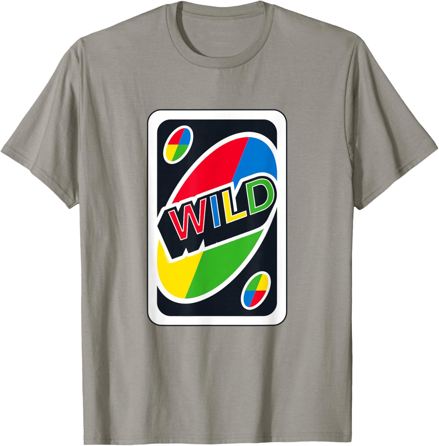 UNO Wild Card T-Shirt Fun Graphic Tee for Gamers and Casual Wear - 22