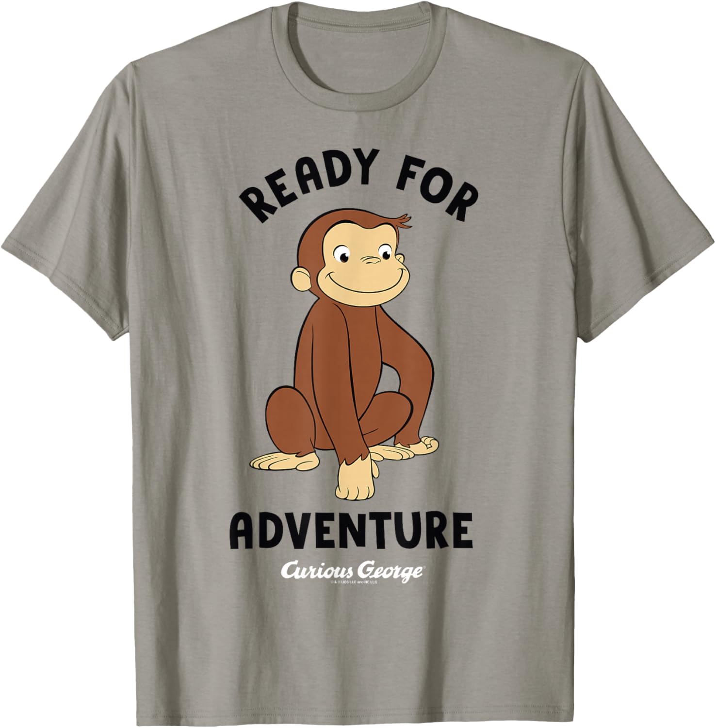 Curious George Adventure T-Shirt Featuring Smiling George - Fun Apparel - 6