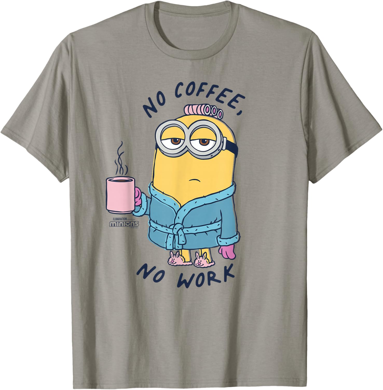 Minions Dave No Coffee No Work T-Shirt Fun Graphic Tee for Fans - 3