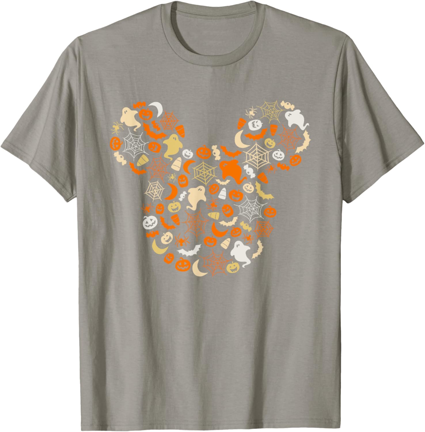 Disney Mickey Mouse Halloween T-Shirt with Ghosts Pumpkins and Spiders - 12