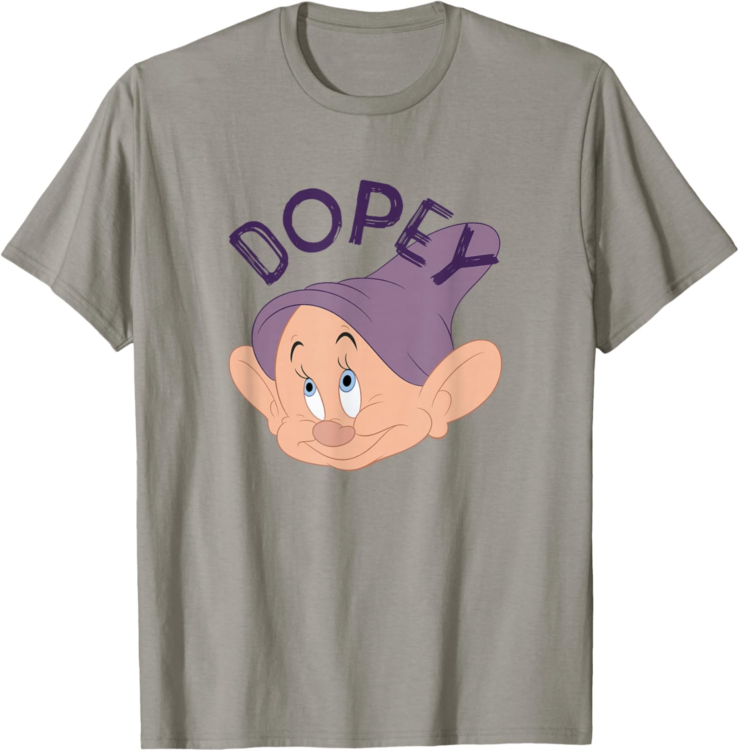 Disney Snow White Dopey Face T-Shirt for Kids and Adults - Fun Apparel - 4