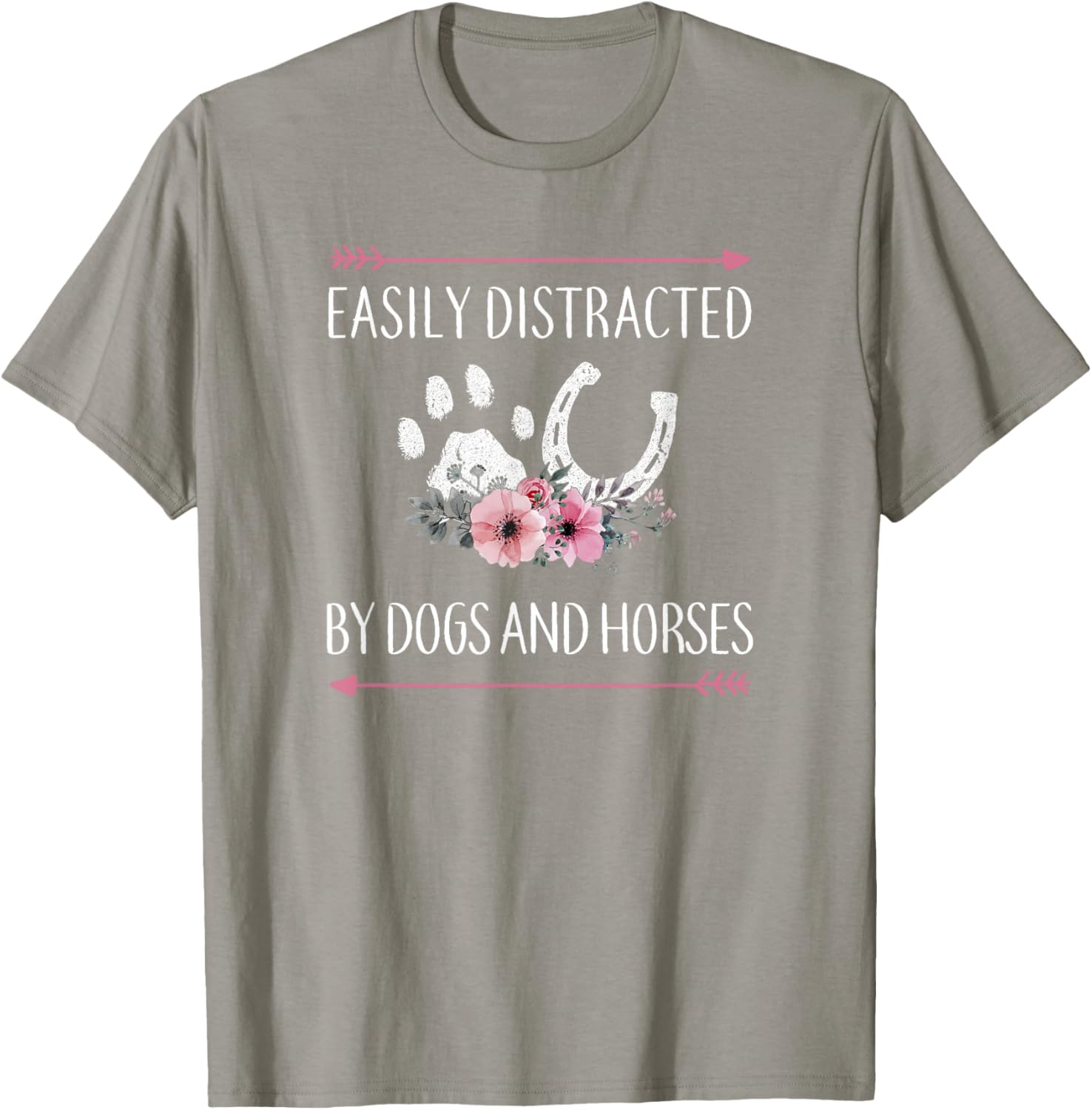 Horse Lover T-Shirt for Women, Teens, and Girls - Cute Horse Design - 27