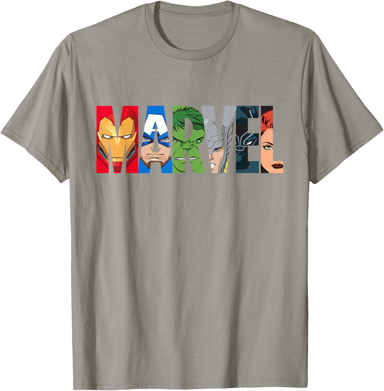 Marvel Avengers Super Heroes Logo T-Shirt for Fans and Collectors - 21