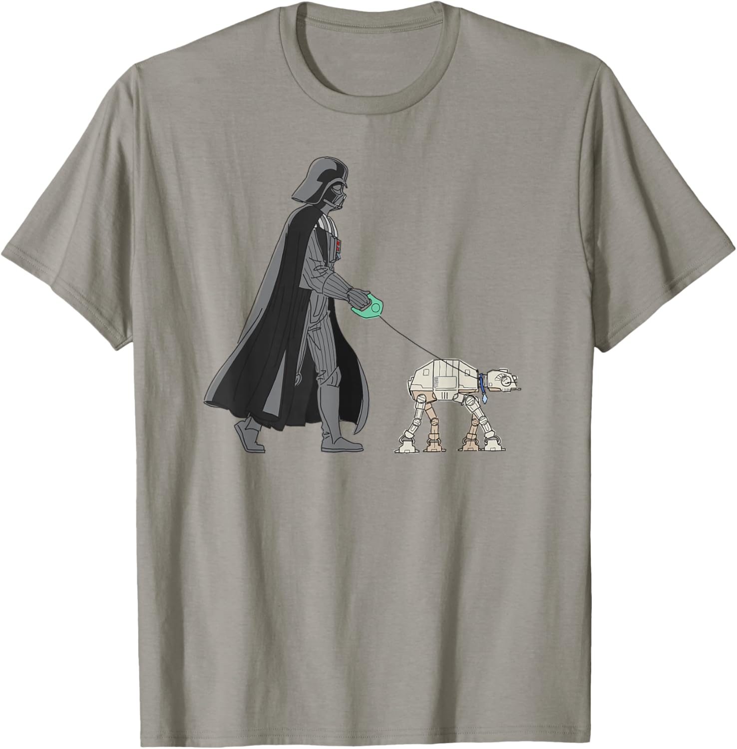 Darth Vader Dog Walker Meme T-Shirt for Star Wars Fans and Pets Lovers - 26
