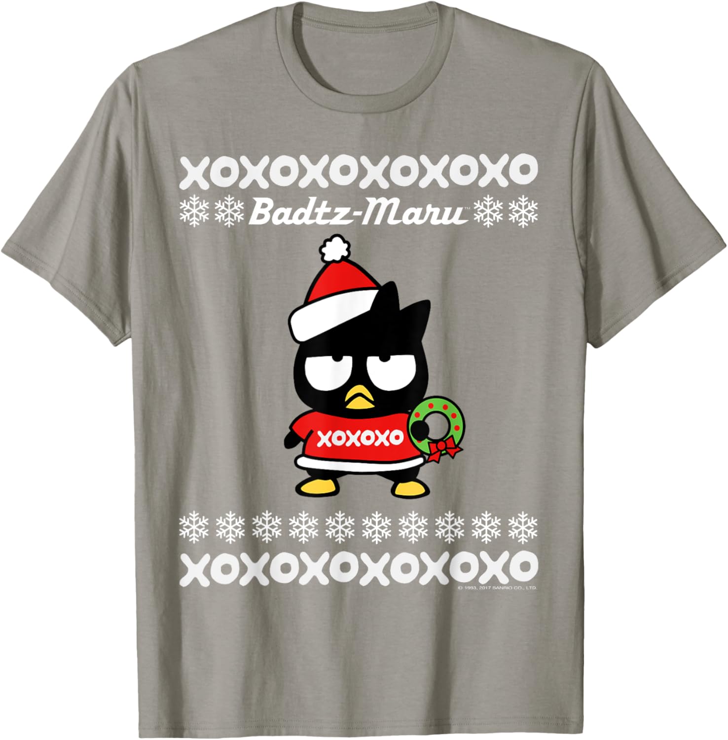 Bad Badtz-Maru Ugly Christmas T-Shirt Fun Holiday Apparel for All - 8