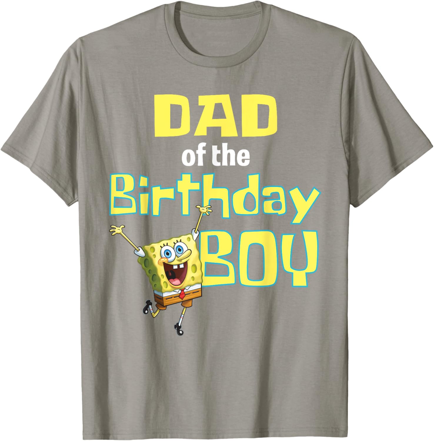 SpongeBob SquarePants Dad Of The Birthday Boy T-Shirt Fun Gift Idea - 2