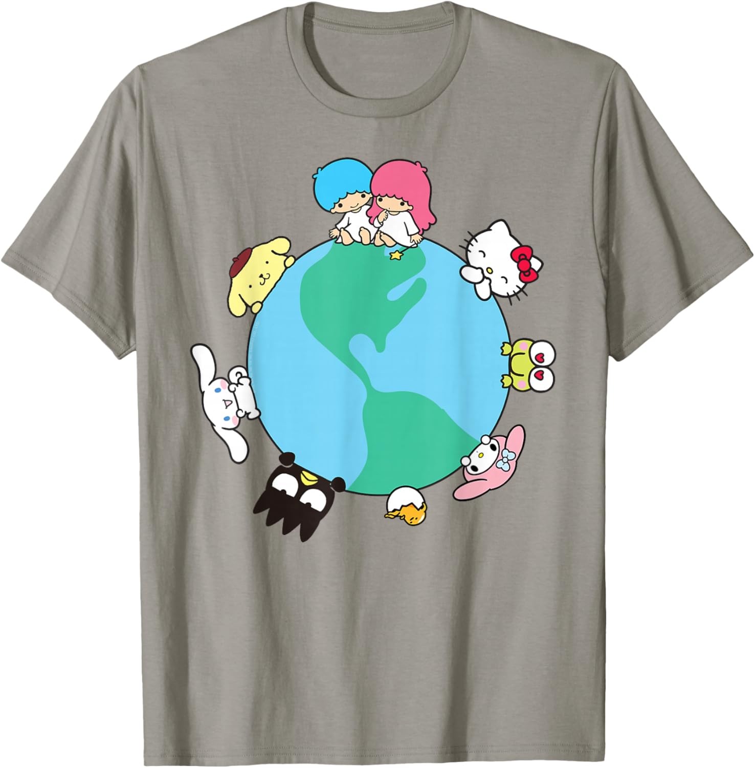 Hello Kitty and Friends Sanrio Earth T-Shirt for Fun and Fashion Lovers - 18